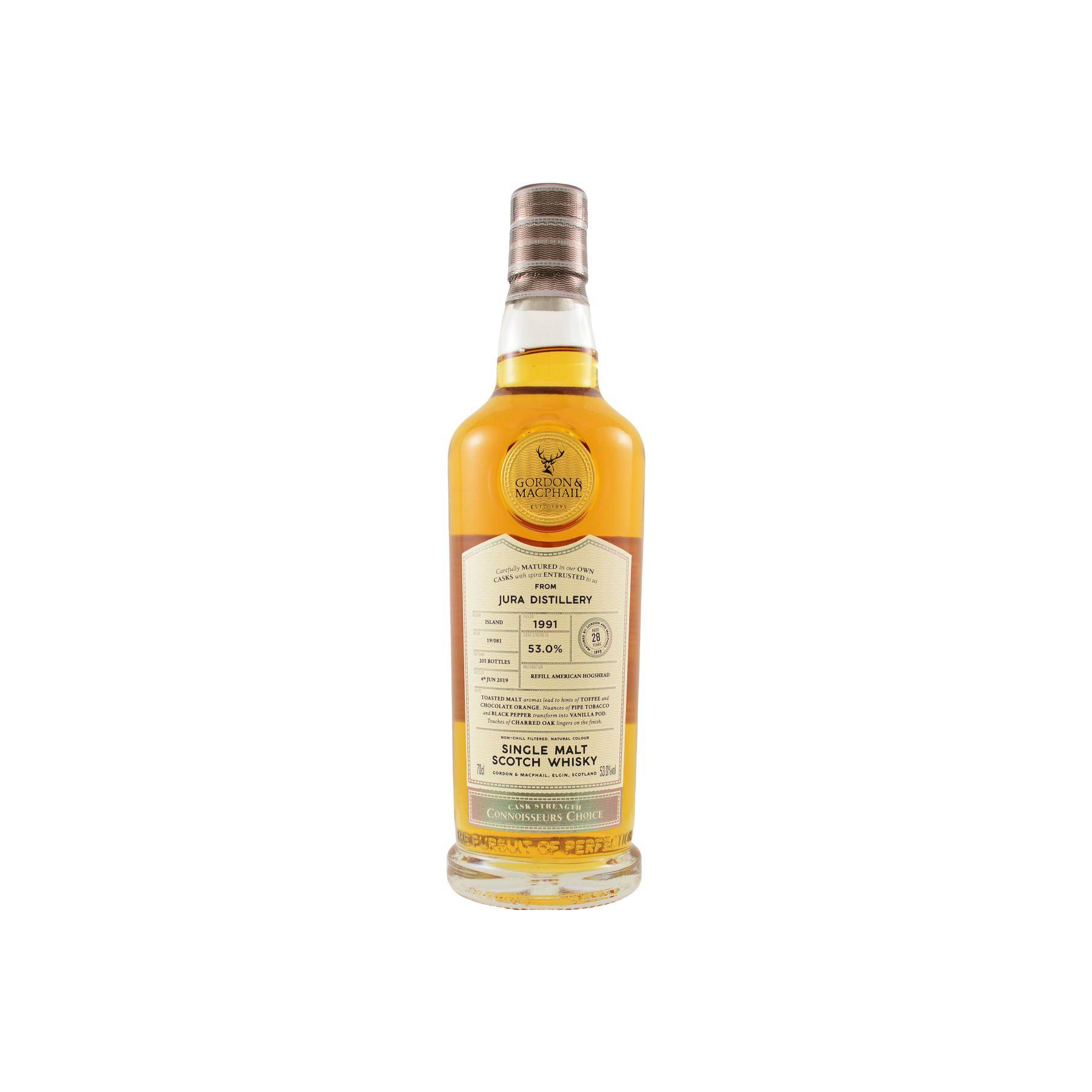 Jura Connoisseurs Choice - Cask Strength 1991 28 Years Single Malt Whisky