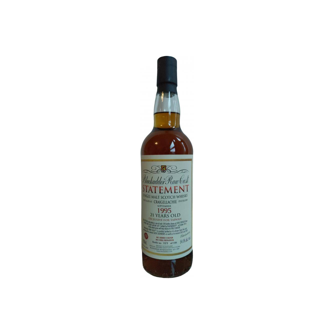Craigellachie Raw Cask 1995 21 Years Single Malt Whisky