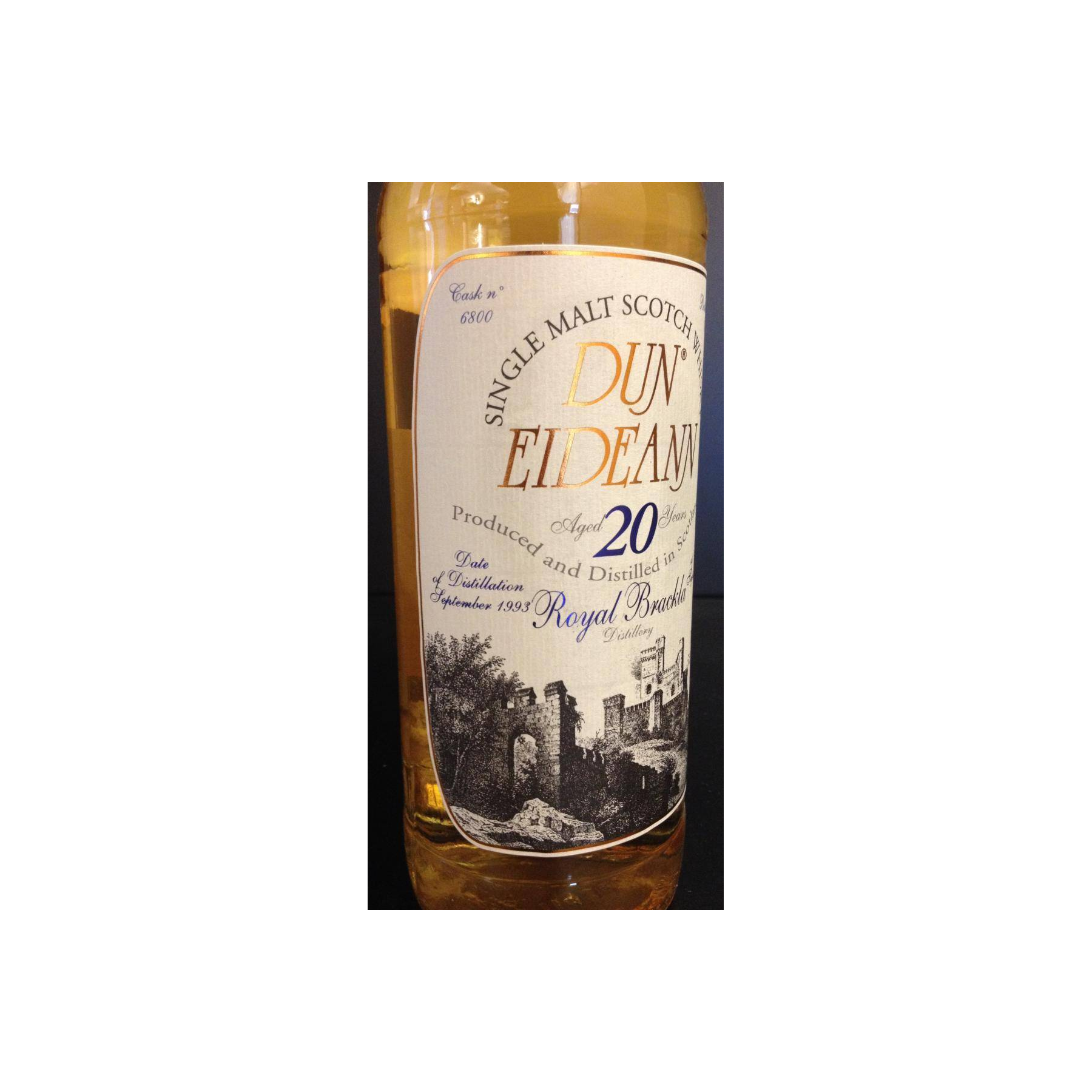 Royal Brackla 1993 20 Years Single Malt Whisky 3