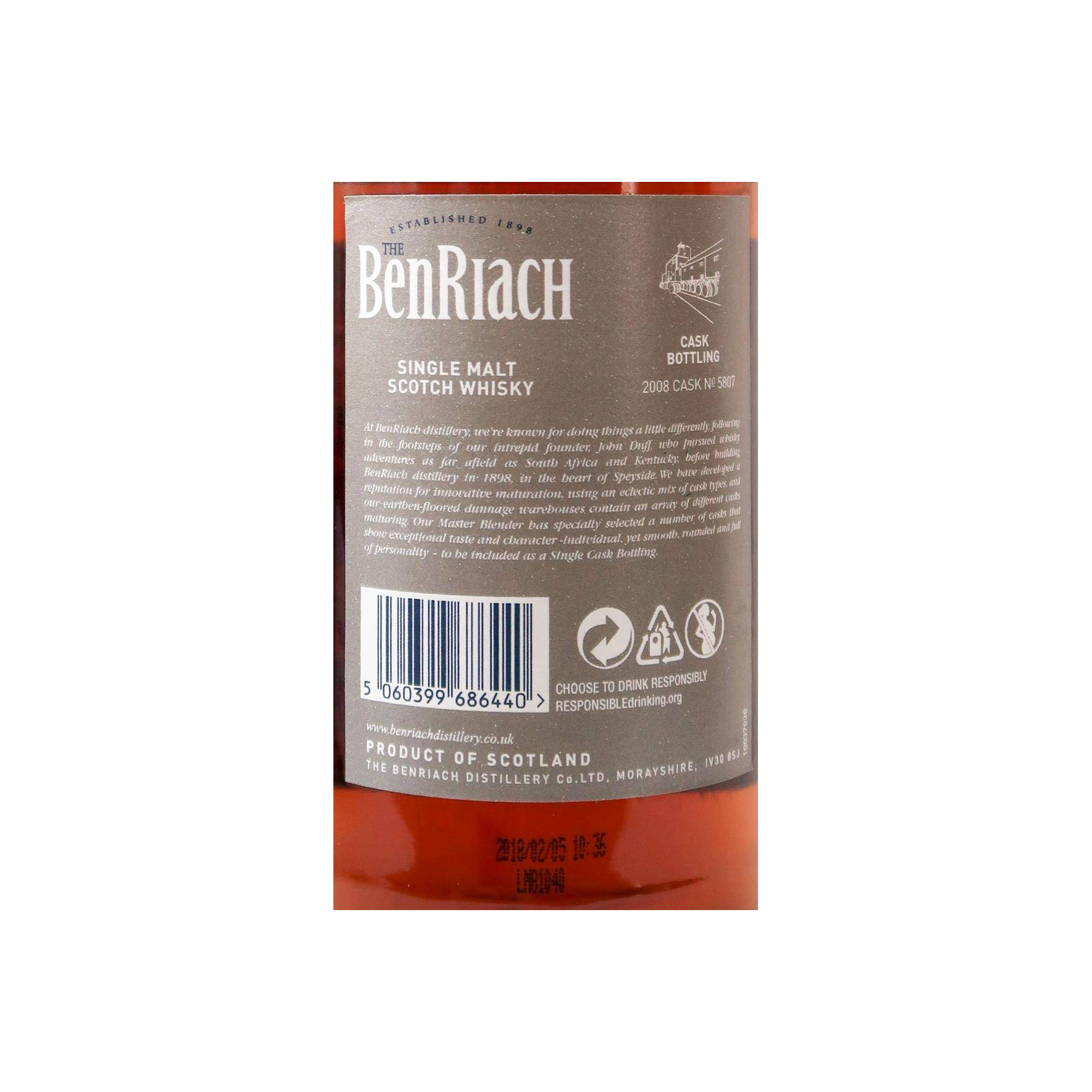 BenRiach 2008 10 Years Single Malt Whisky 2