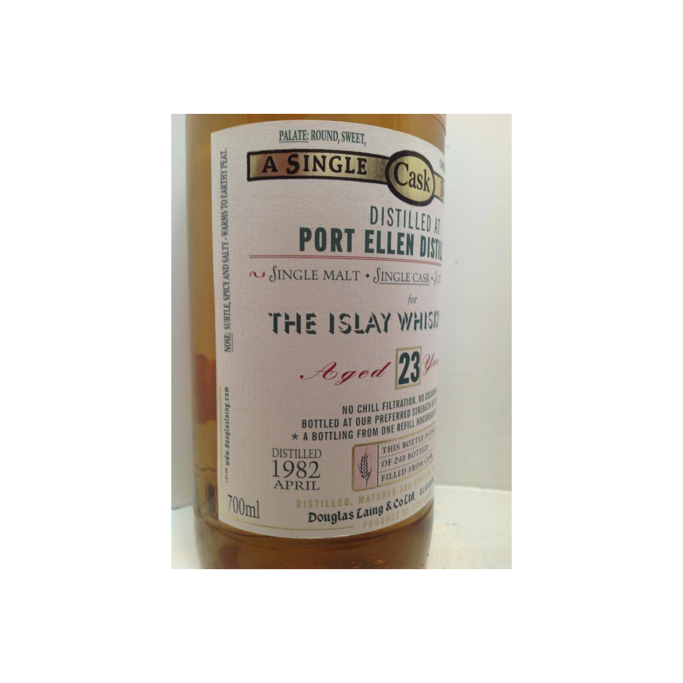 Port Ellen Old Malt Cask 1982 23 Years Single Malt Whisky 2