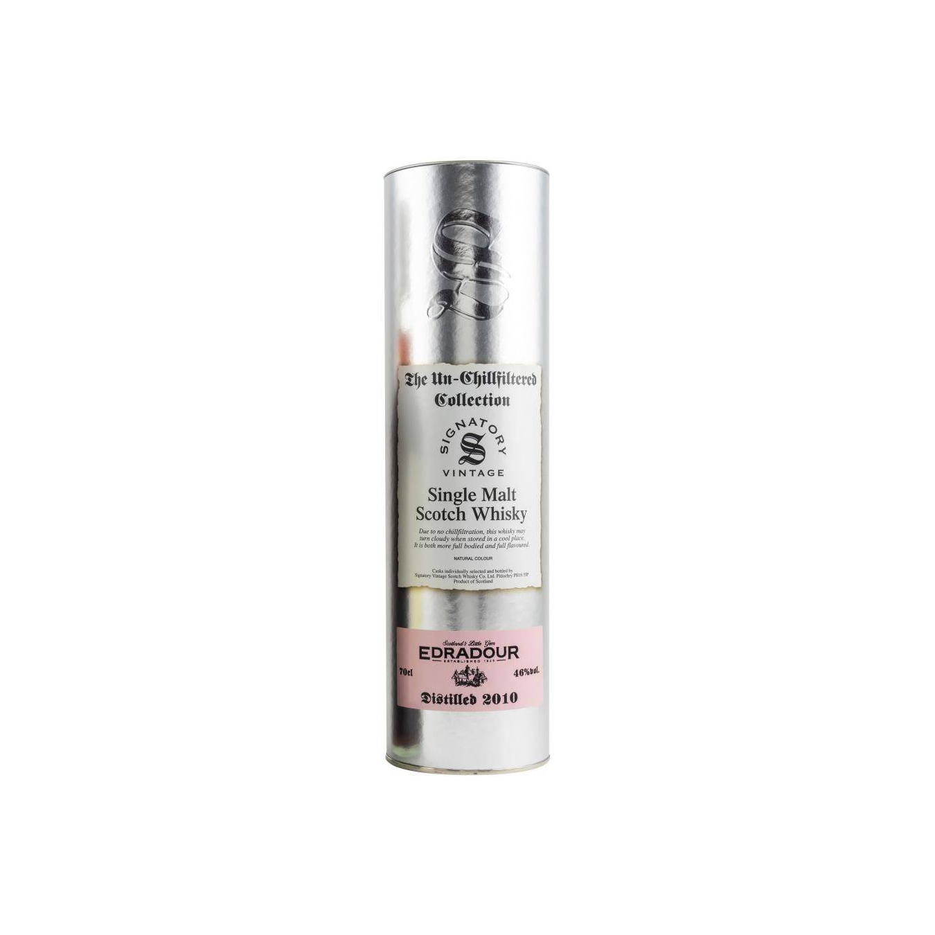 Edradour The Un-Chillfiltered Collection 2010 10 Years Single Malt Whisky 2