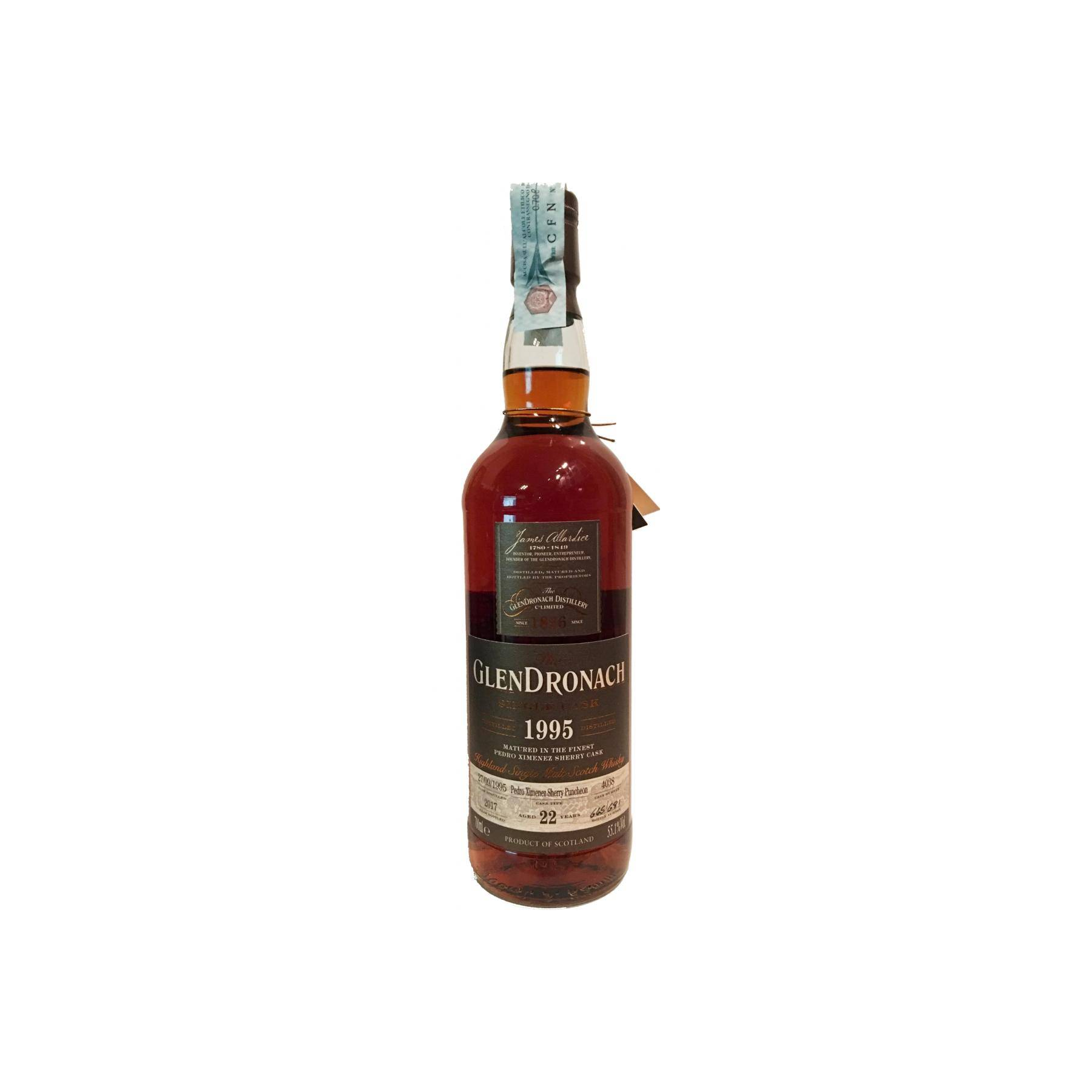 GlenDronach 1995 22 Years Single Malt Whisky 2