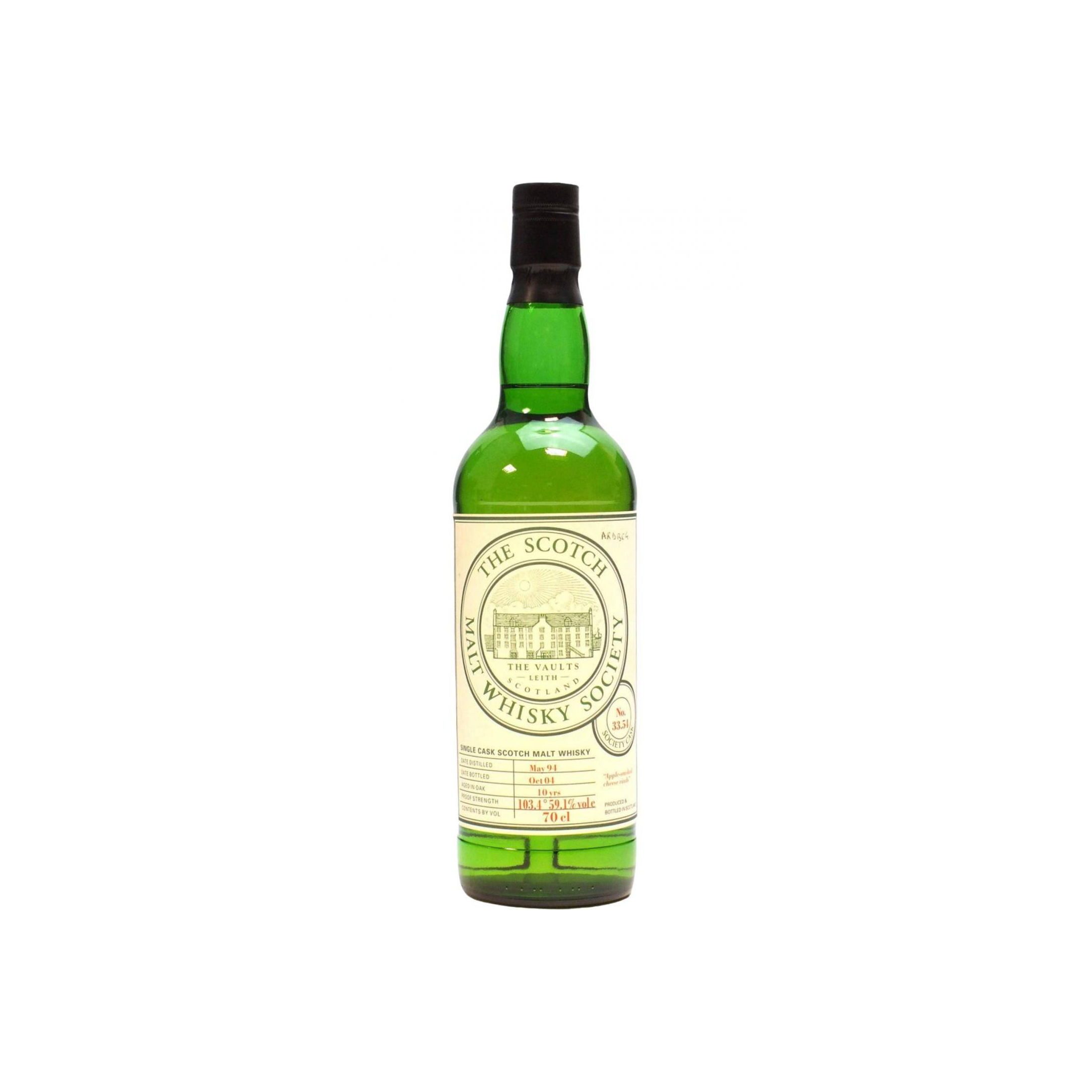 The Scotch Malt Whisky Society 1994 10 Years Single Malt Whisky