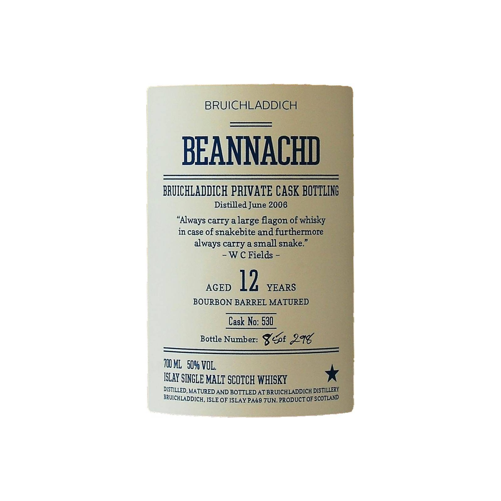 Bruichladdich 2006 12 Years Single Malt Whisky 2