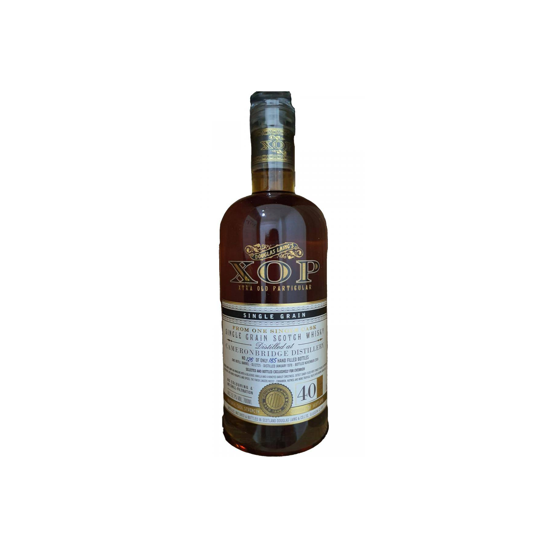 Cameronbridge 1978 40 Years Single Grain Whisky 3