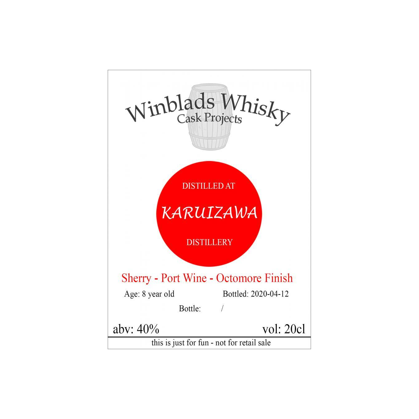 Karuizawa 8 Years Single Malt Whisky 2