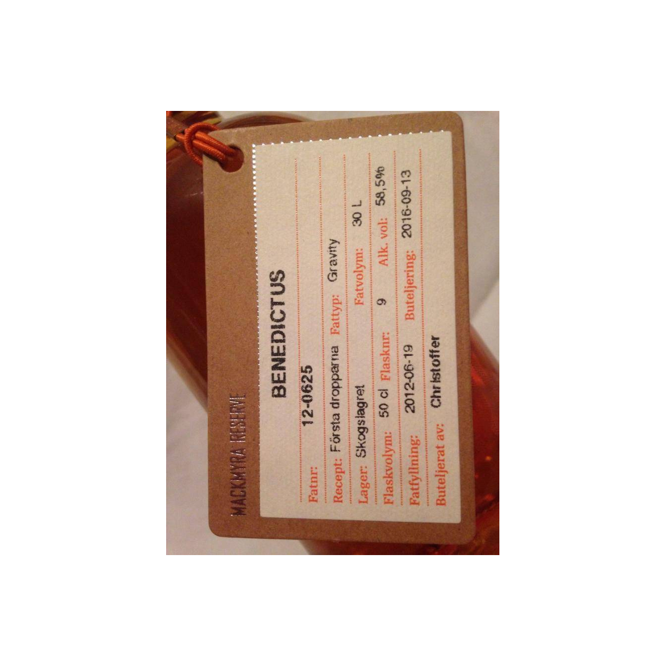 Mackmyra Reserve 2012 4 Years Single Malt Whisky