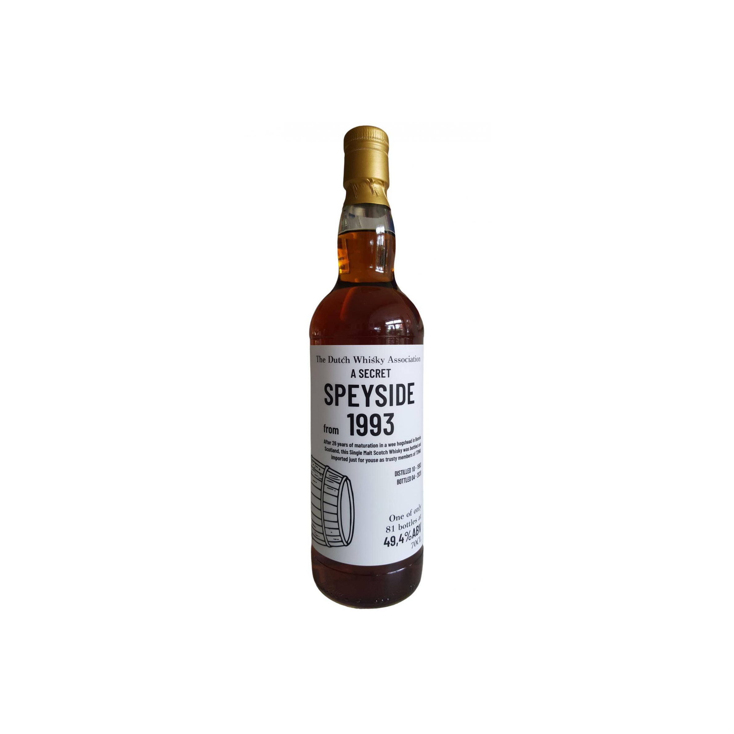 A Secret Speyside 1993 BI