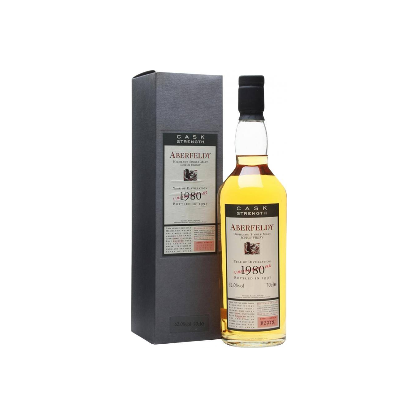 Aberfeldy 1980 17 Years Single Malt Whisky 3