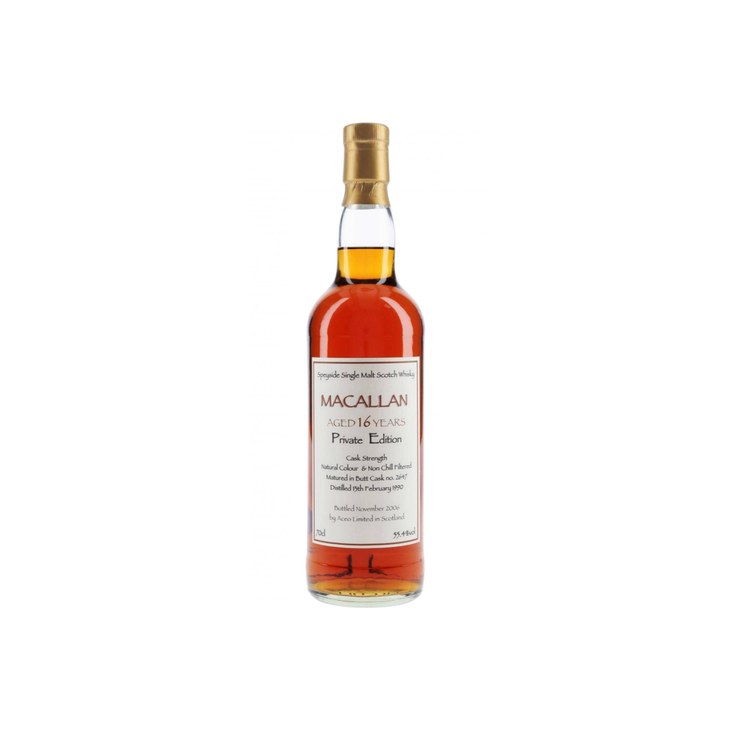 The Macallan 1990 16 Years Single Malt Whisky