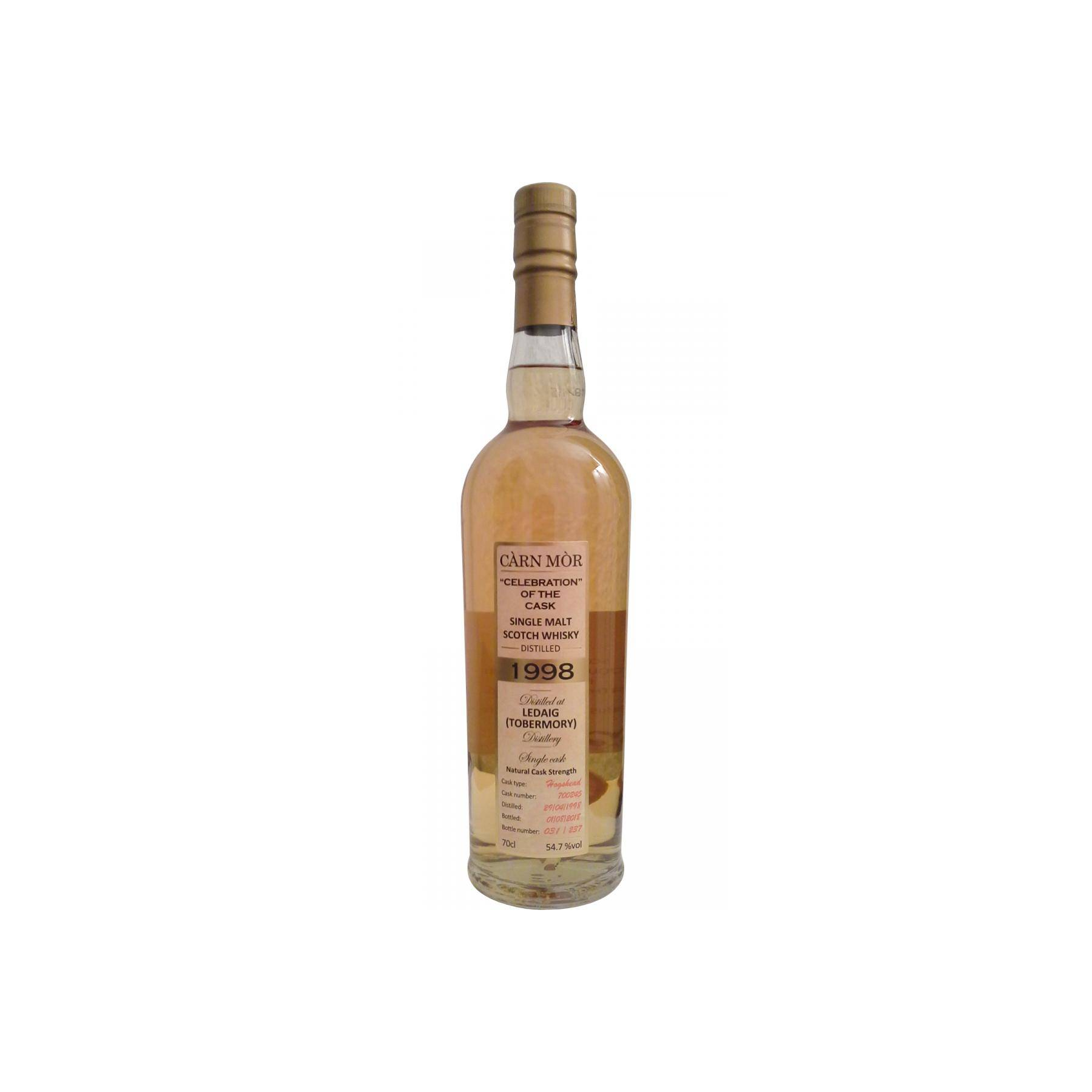 Tobermory 1998 20 Years Single Malt Whisky