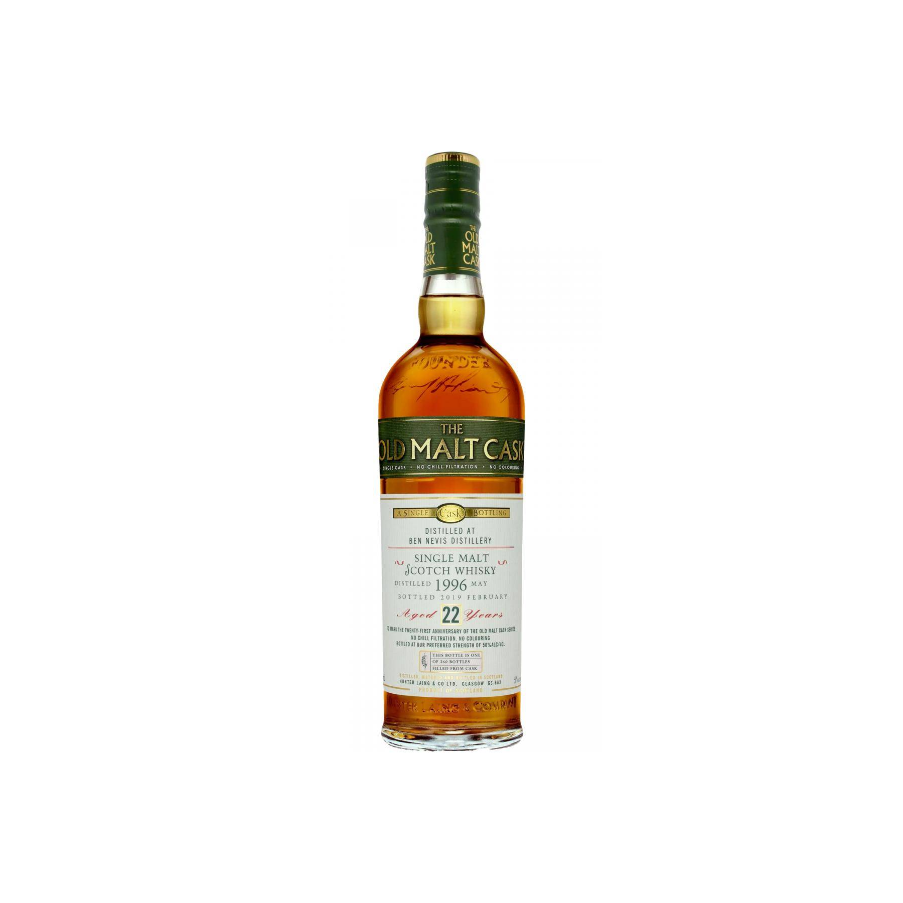 Ben Nevis Old Malt Cask 1996 22 Years Single Malt Whisky