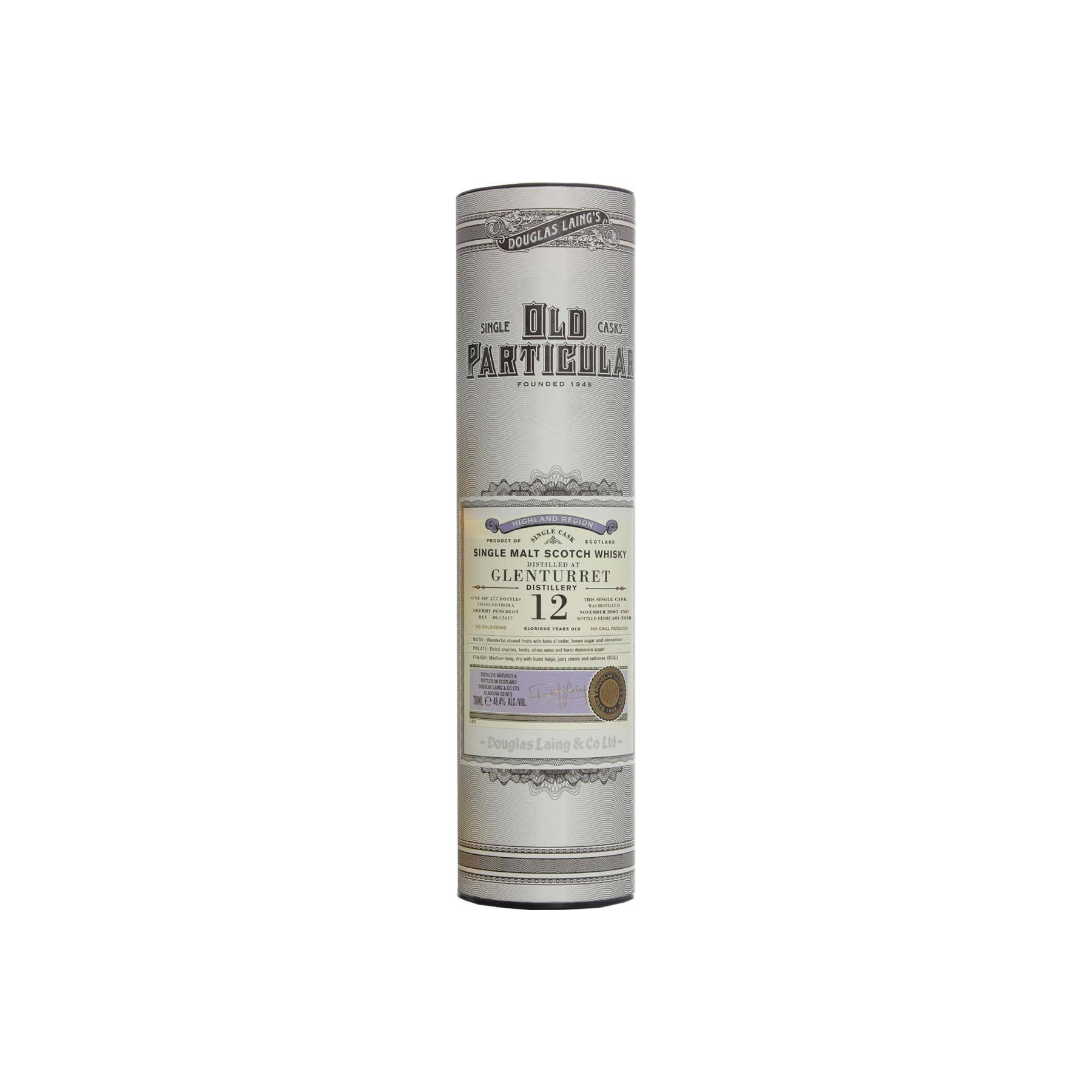 The Glenturret Old Particular 2005 12 Years Single Malt Whisky 2