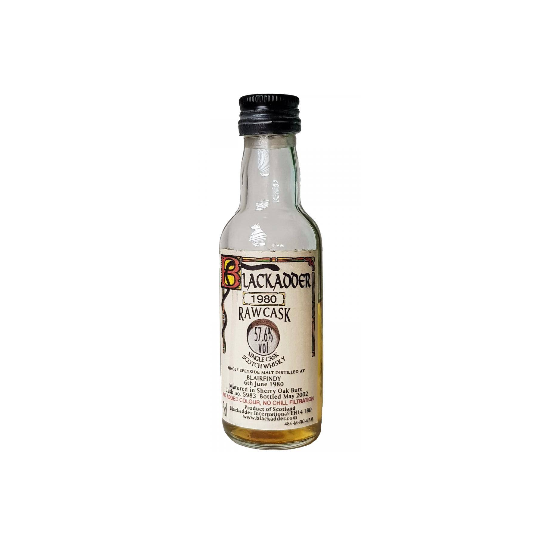 Blackadder Raw Cask 1980 21 Years Single Malt Whisky 2
