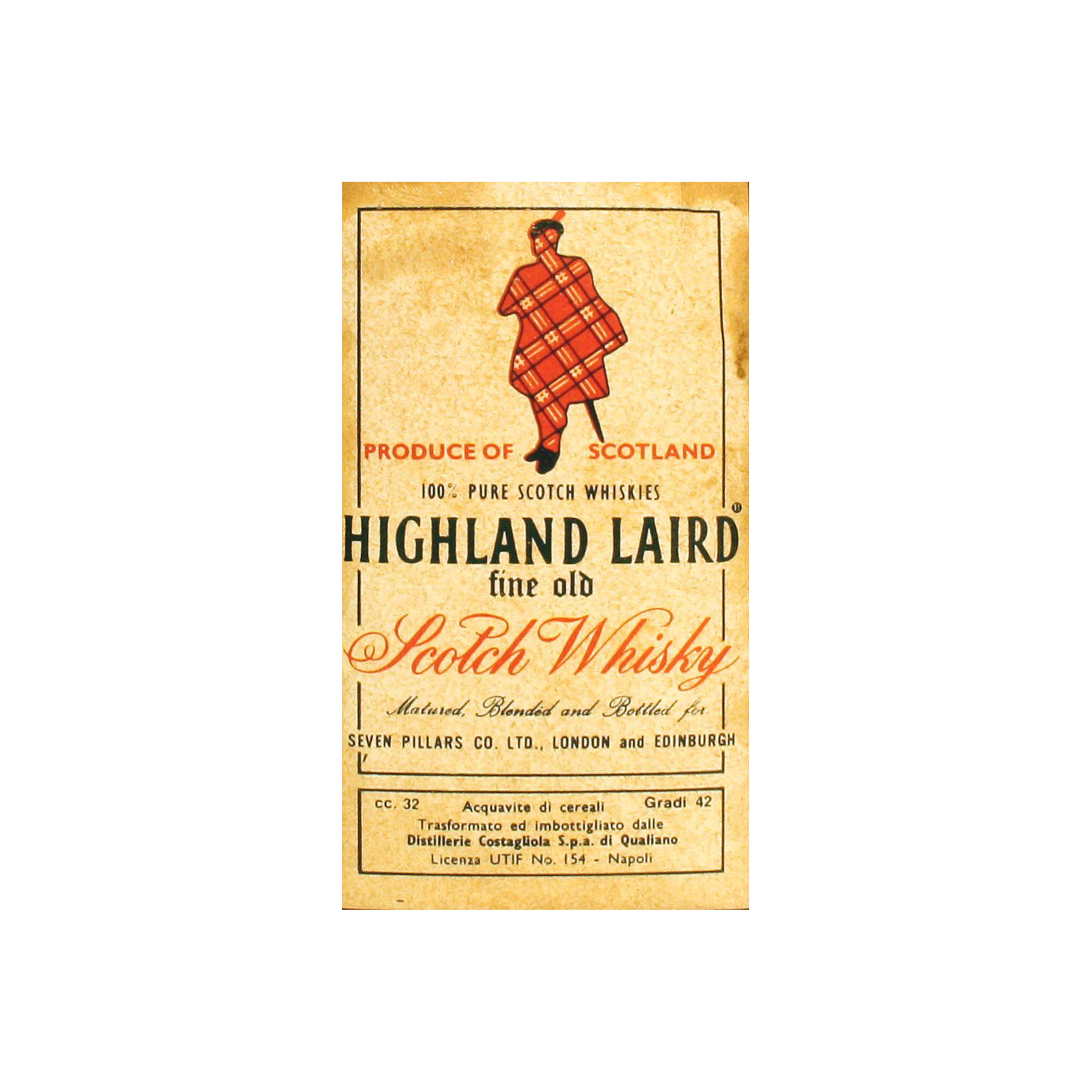 Highland Laird 100% Pure Scotch Whiskies 3