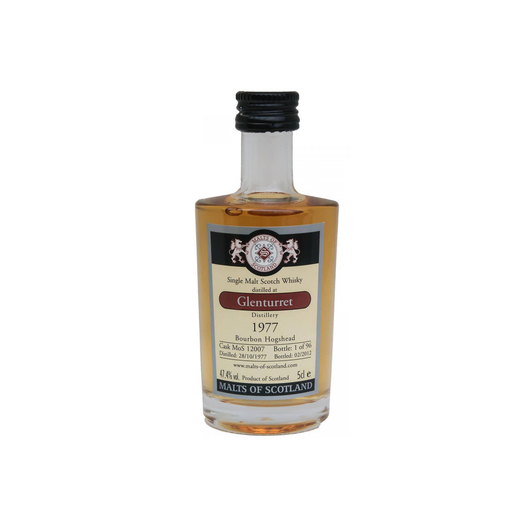 The Glenturret Miniature 1977 34 Years Single Malt Whisky 2