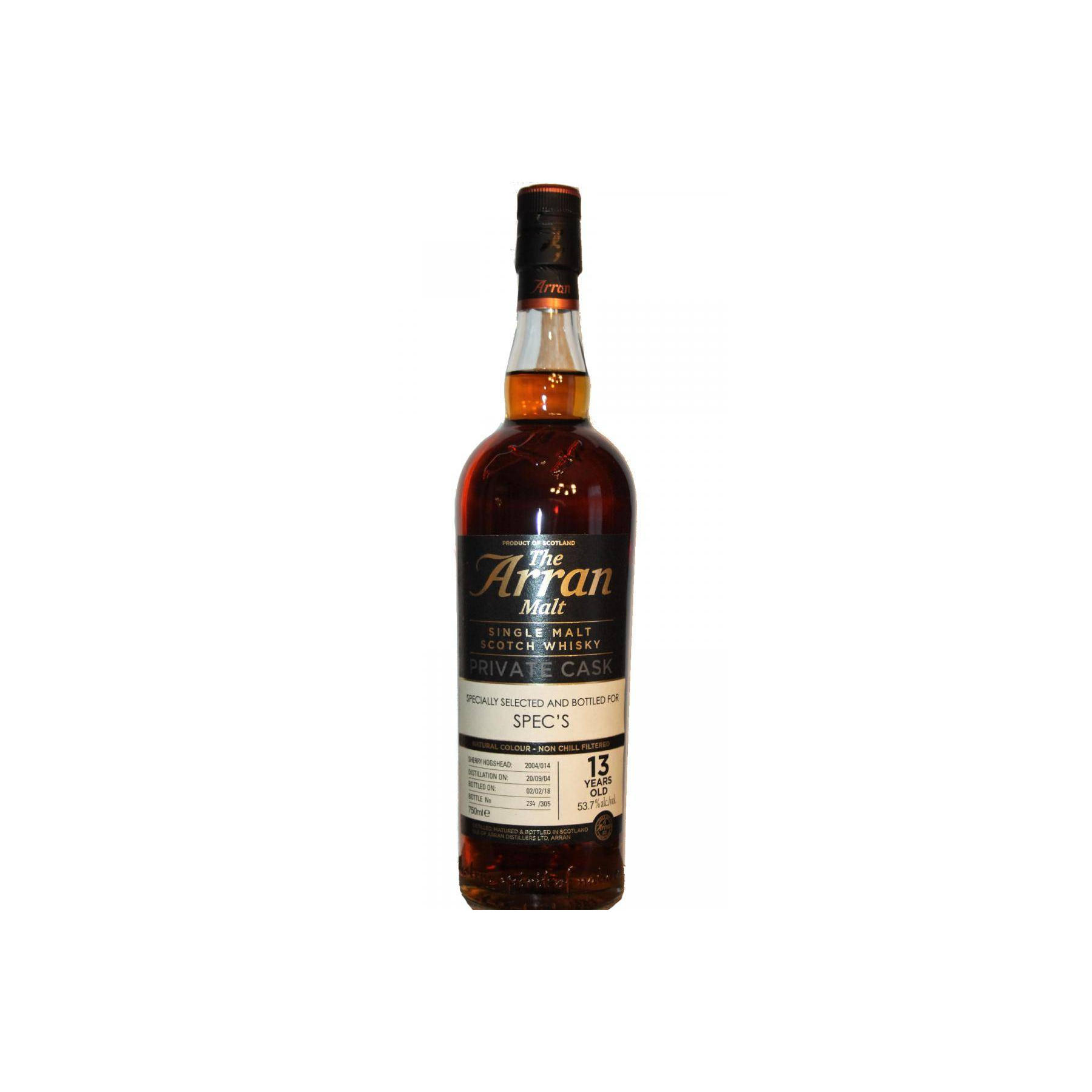 Arran Private Cask 2004 13 Years Single Malt Whisky