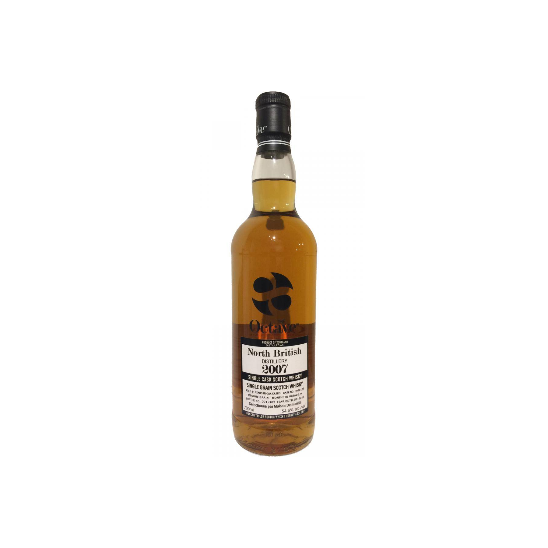 North British The Octave 2007 11 Years Single Grain Whisky