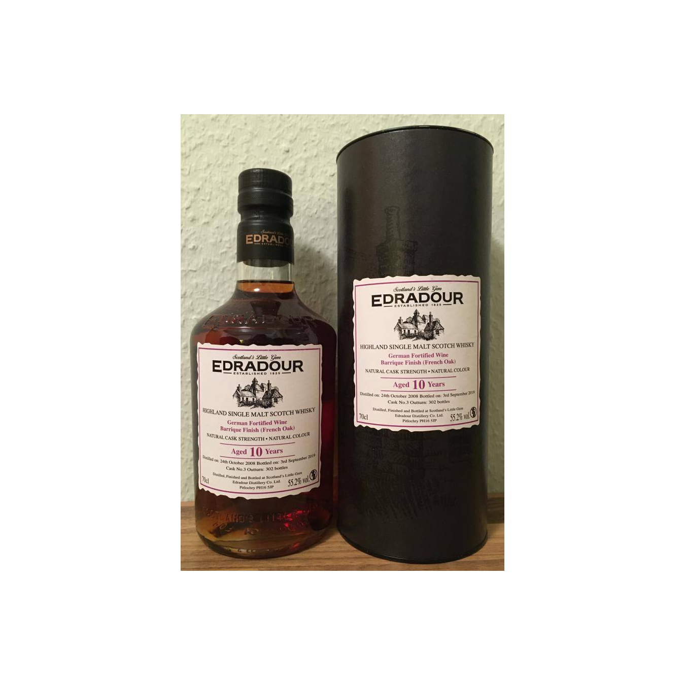 Edradour 2008 10 Years Single Malt Whisky 3