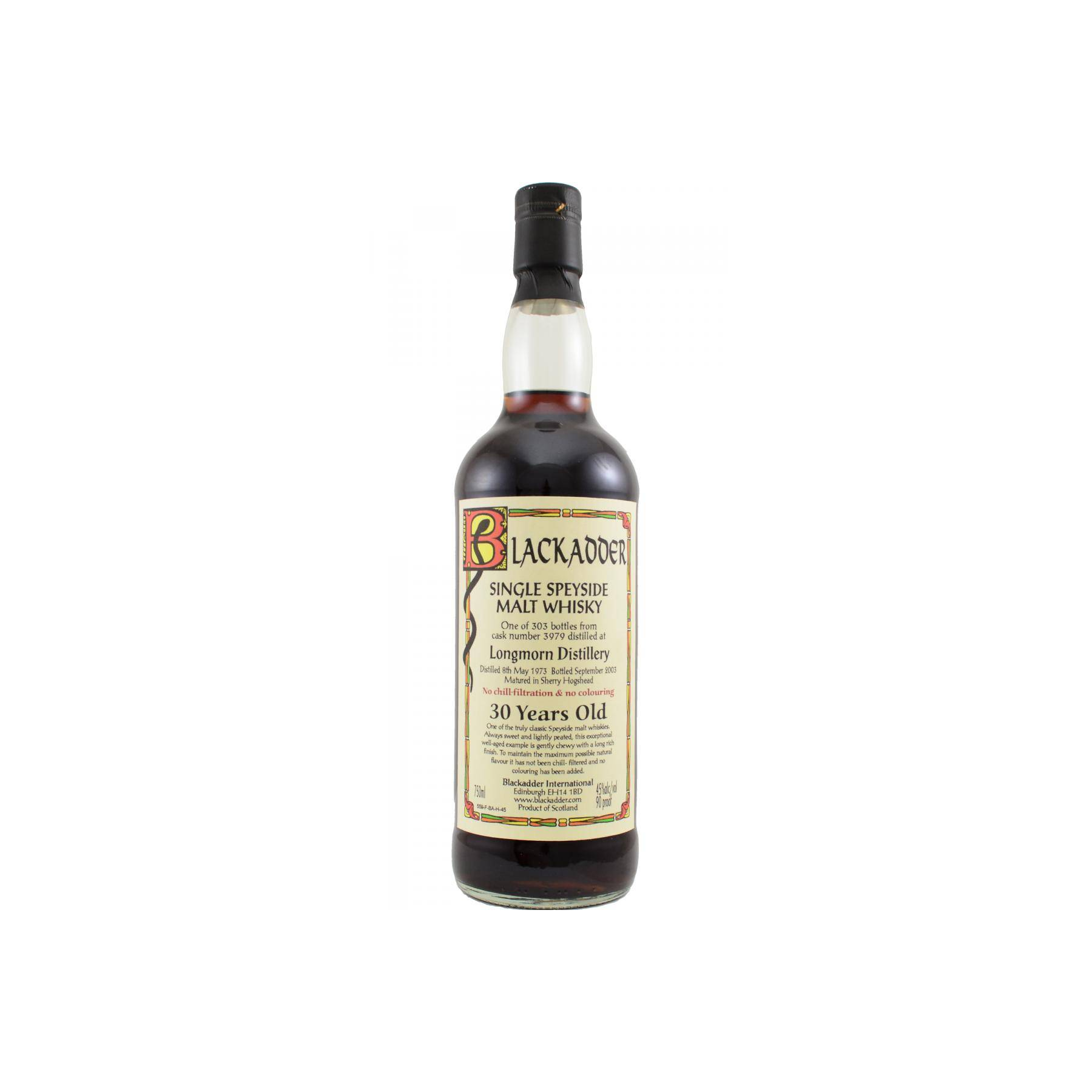 Longmorn Raw Cask 1973 30 Years Single Malt Whisky