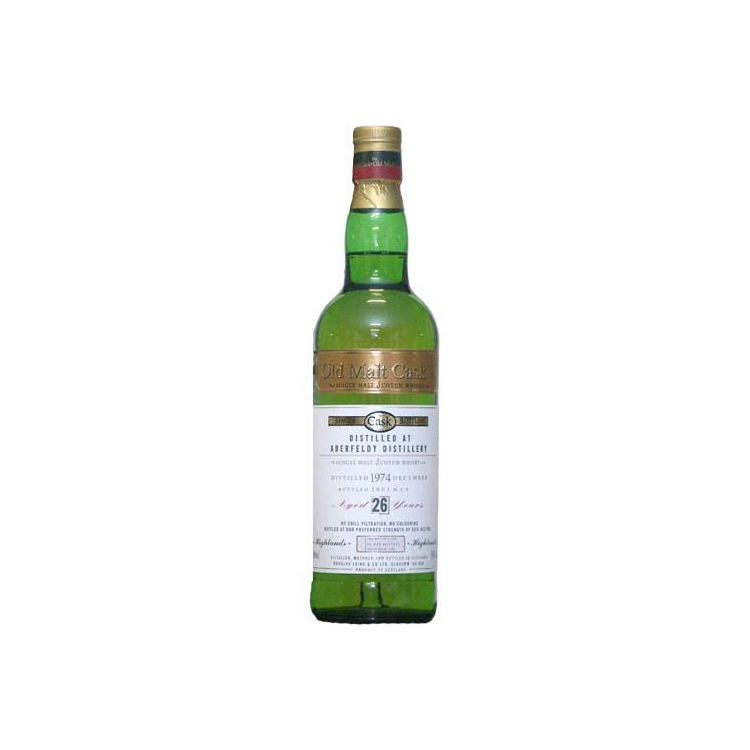Aberfeldy Old Malt Cask 1974 26 Years Single Malt Whisky