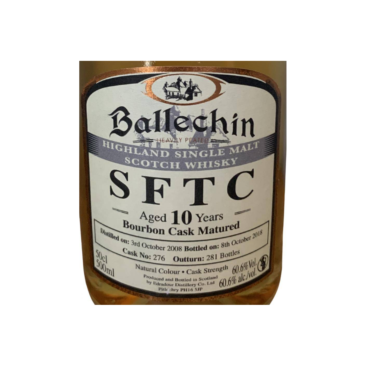 Ballechin 2008 10 Years Single Malt Whisky 2