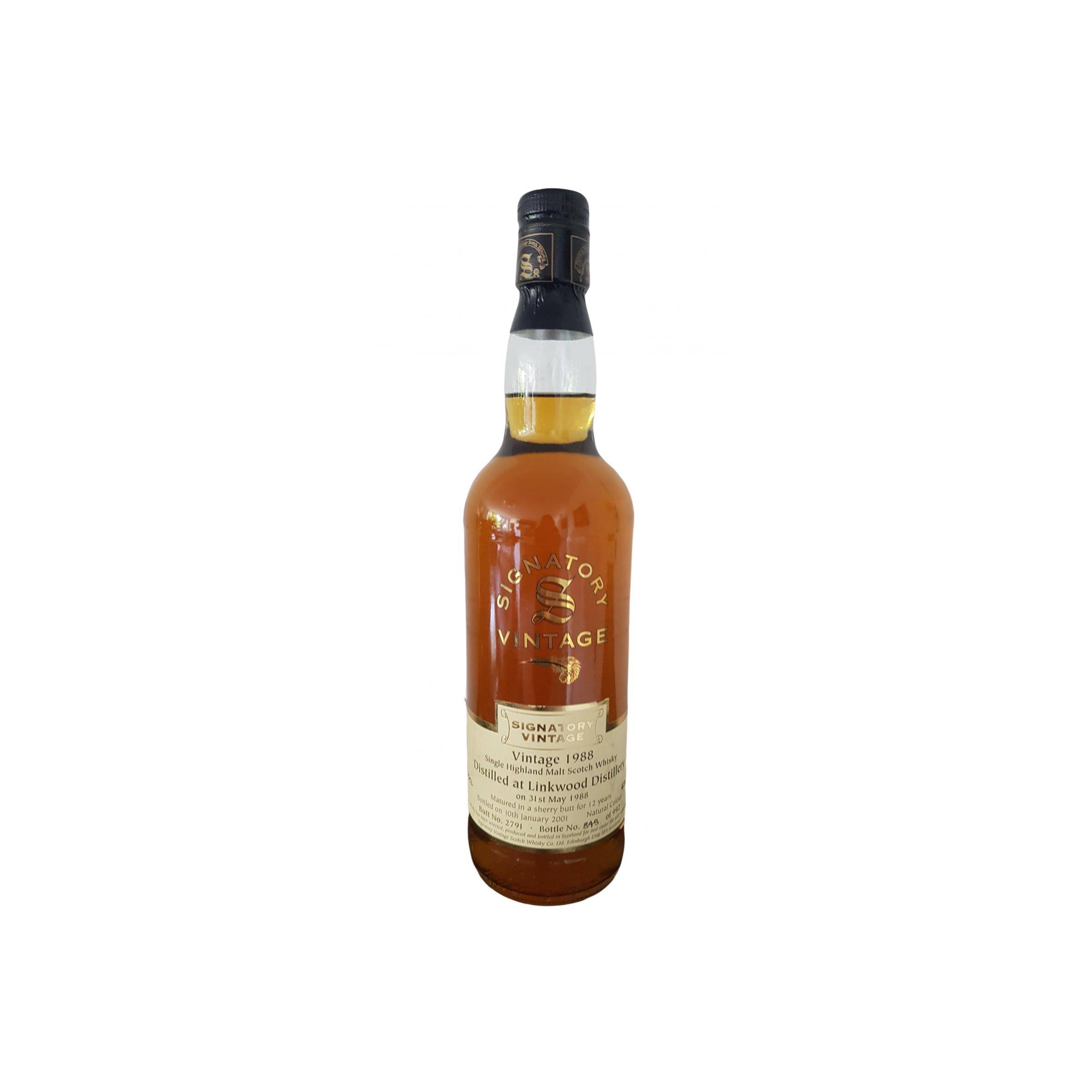 Linkwood Vintage Collection 1988 12 Years Single Malt Whisky