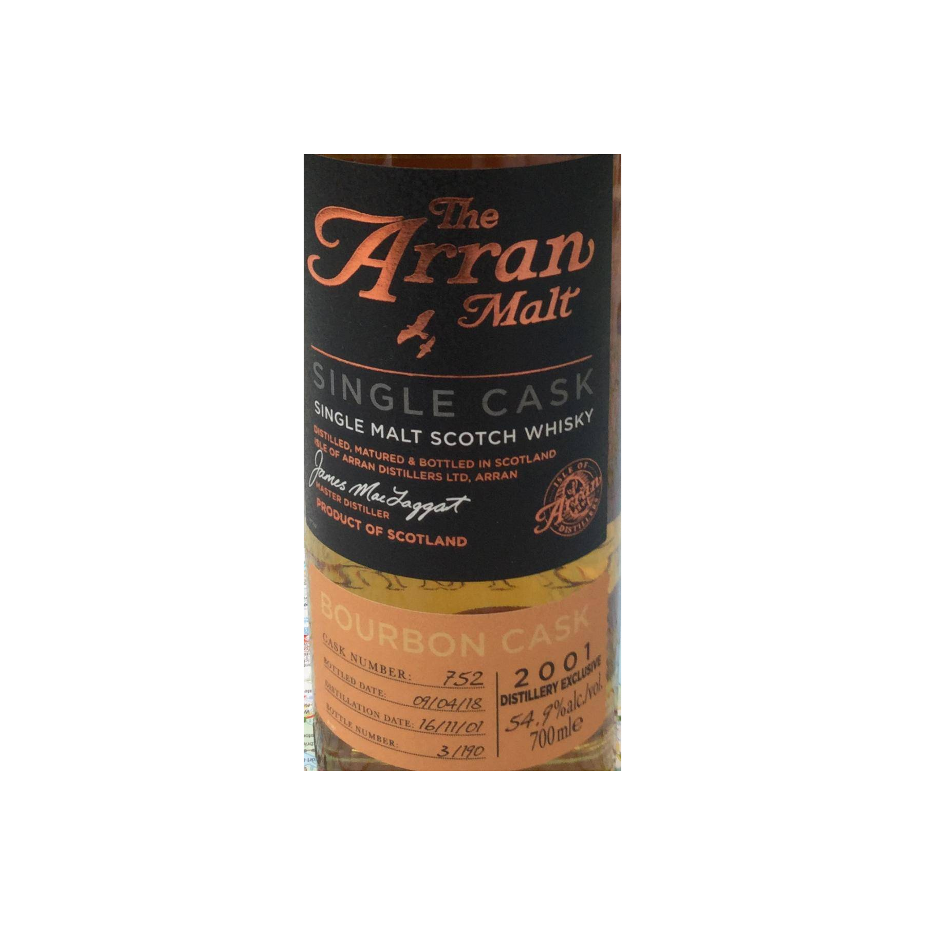 Arran 2001 16 Years Single Malt Whisky 2