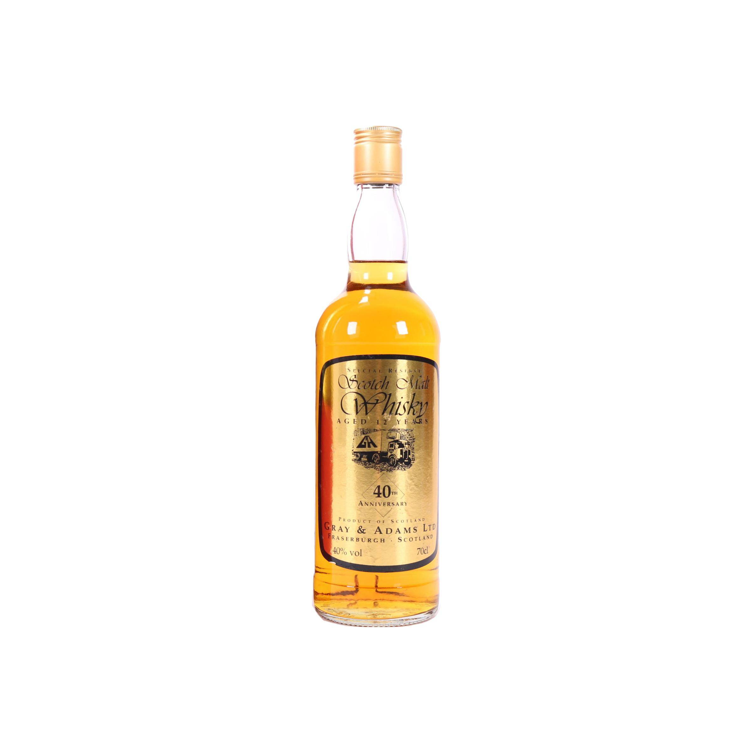 Scotch Malt Whisky 12-year-old G&AL