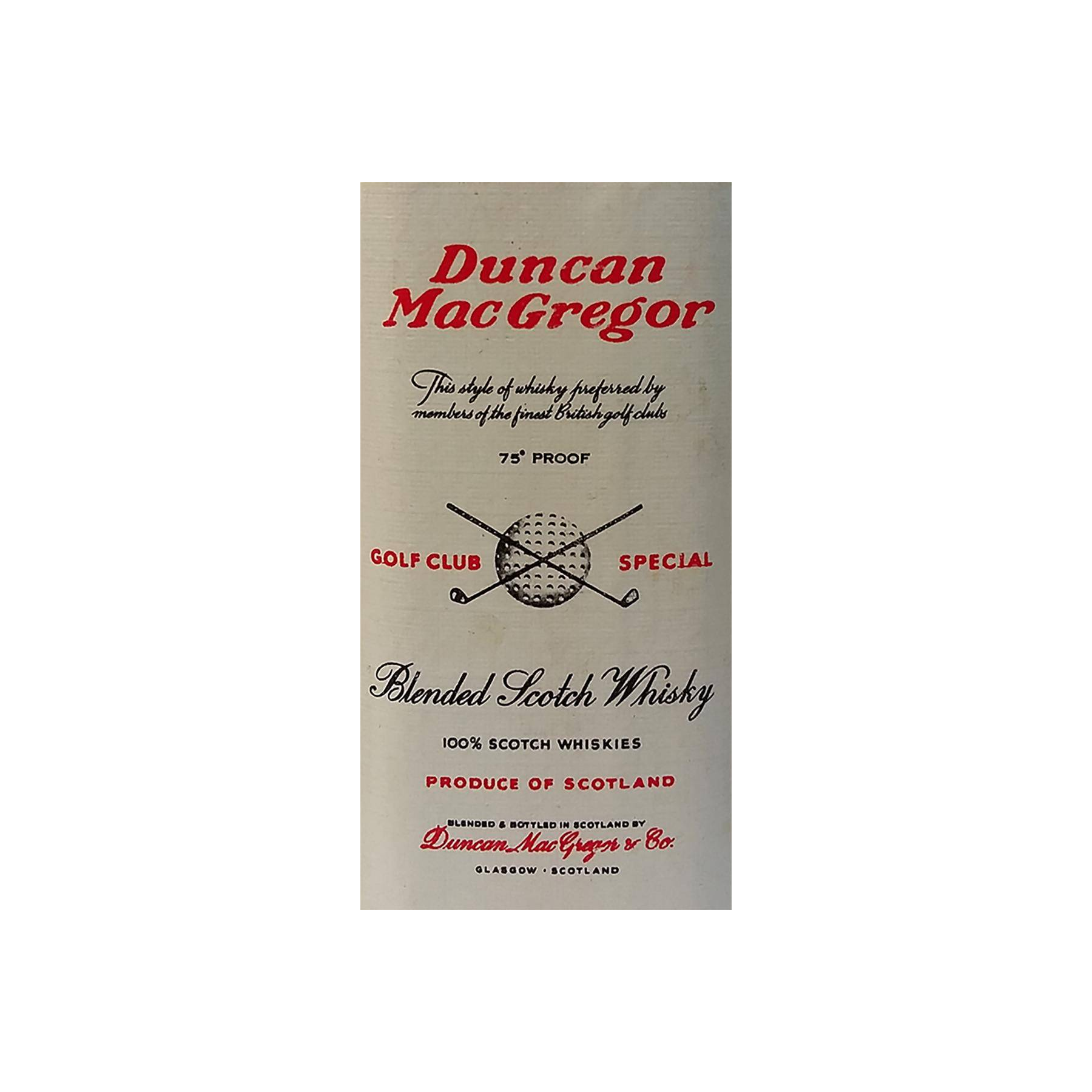 Duncan MacGregor Golf Club Special 3