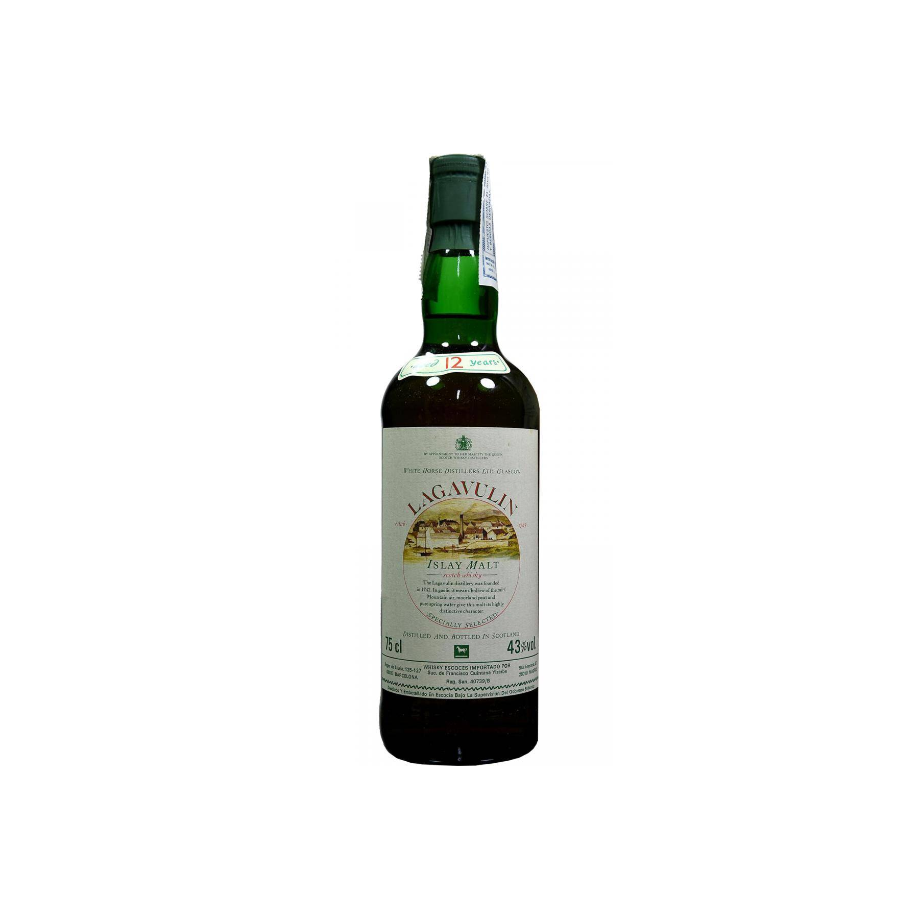 Lagavulin 12 Years Single Malt Whisky