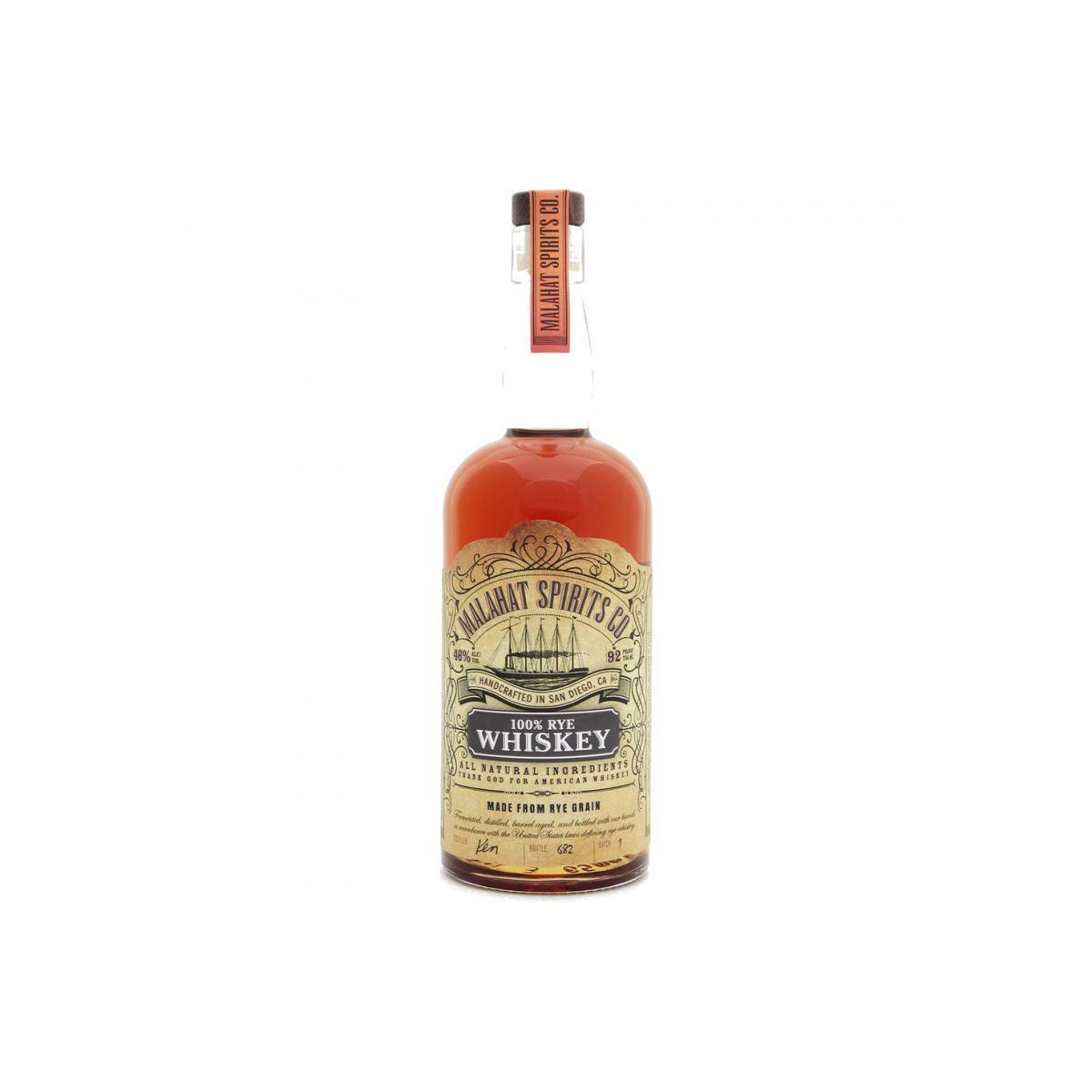 Malahat Spirits Co. 100% Rye Whiskey