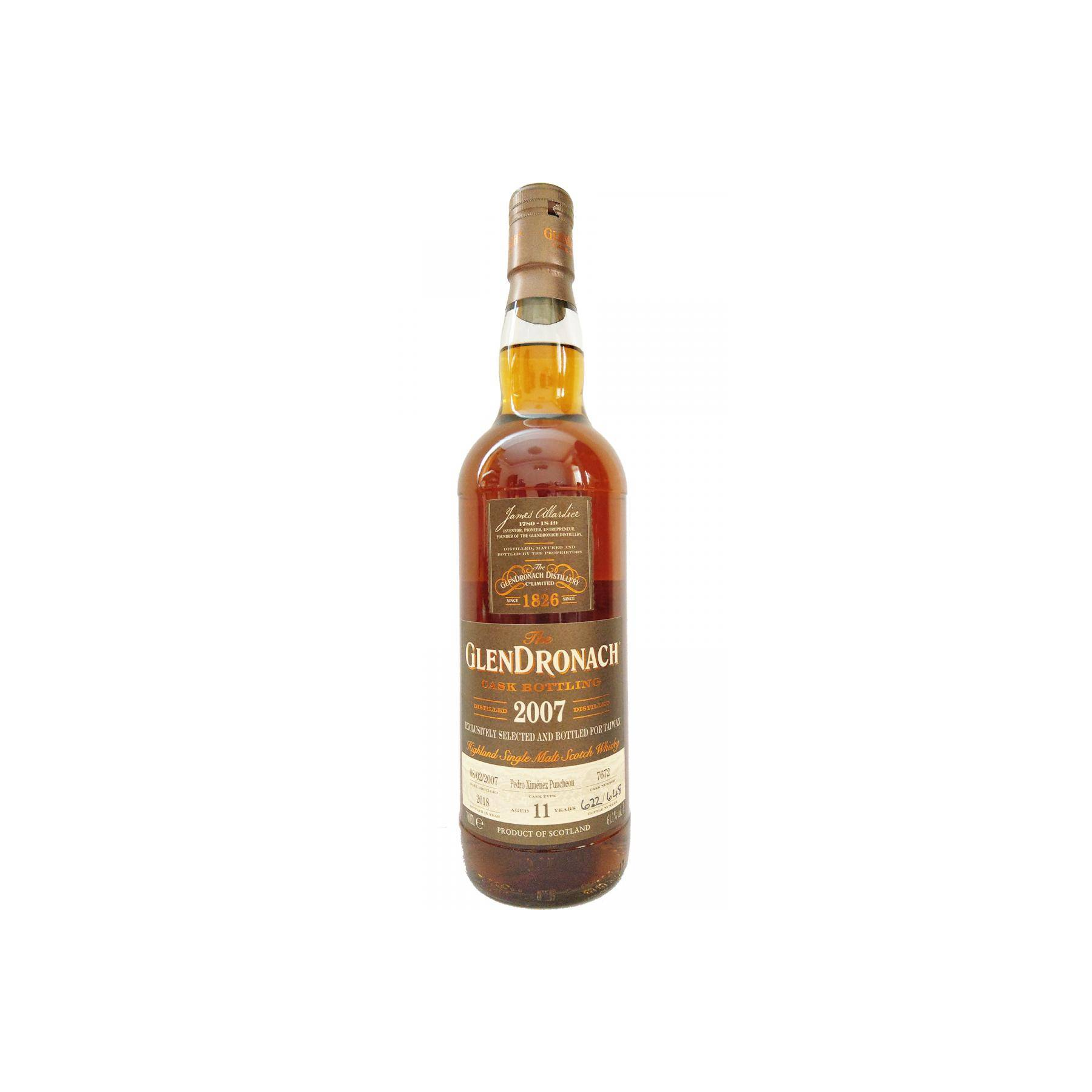 GlenDronach 2007 11 Years Single Malt Whisky