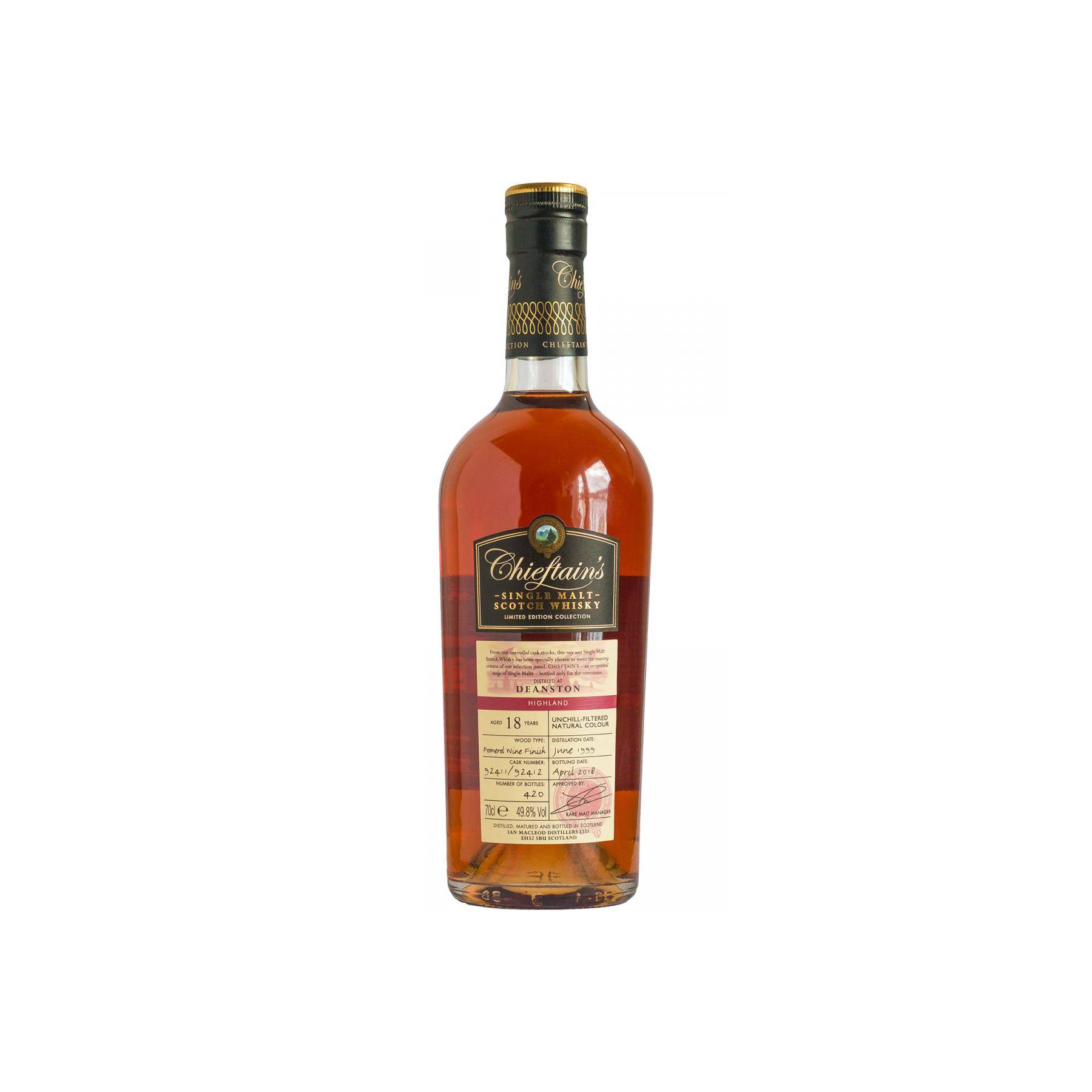 Deanston 1999 18 Years Single Malt Whisky