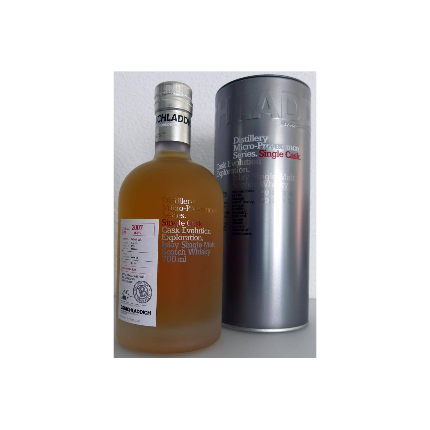 Bruichladdich 2007 11 Years Single Malt Whisky 3