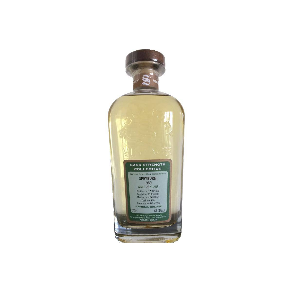 Spey Cask Strength Collection 1980 26 Years Single Malt Whisky