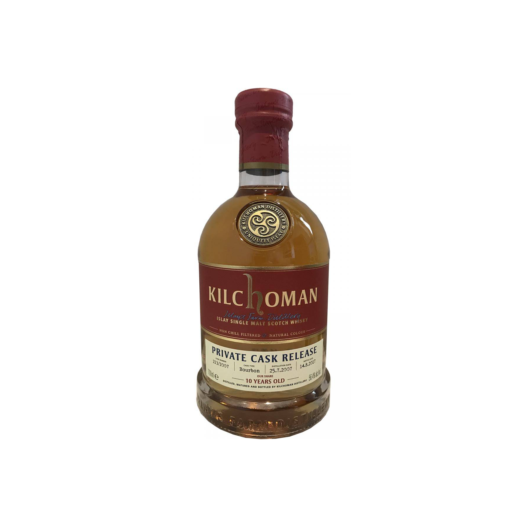 Kilchoman 2007 10 Years Single Malt Whisky