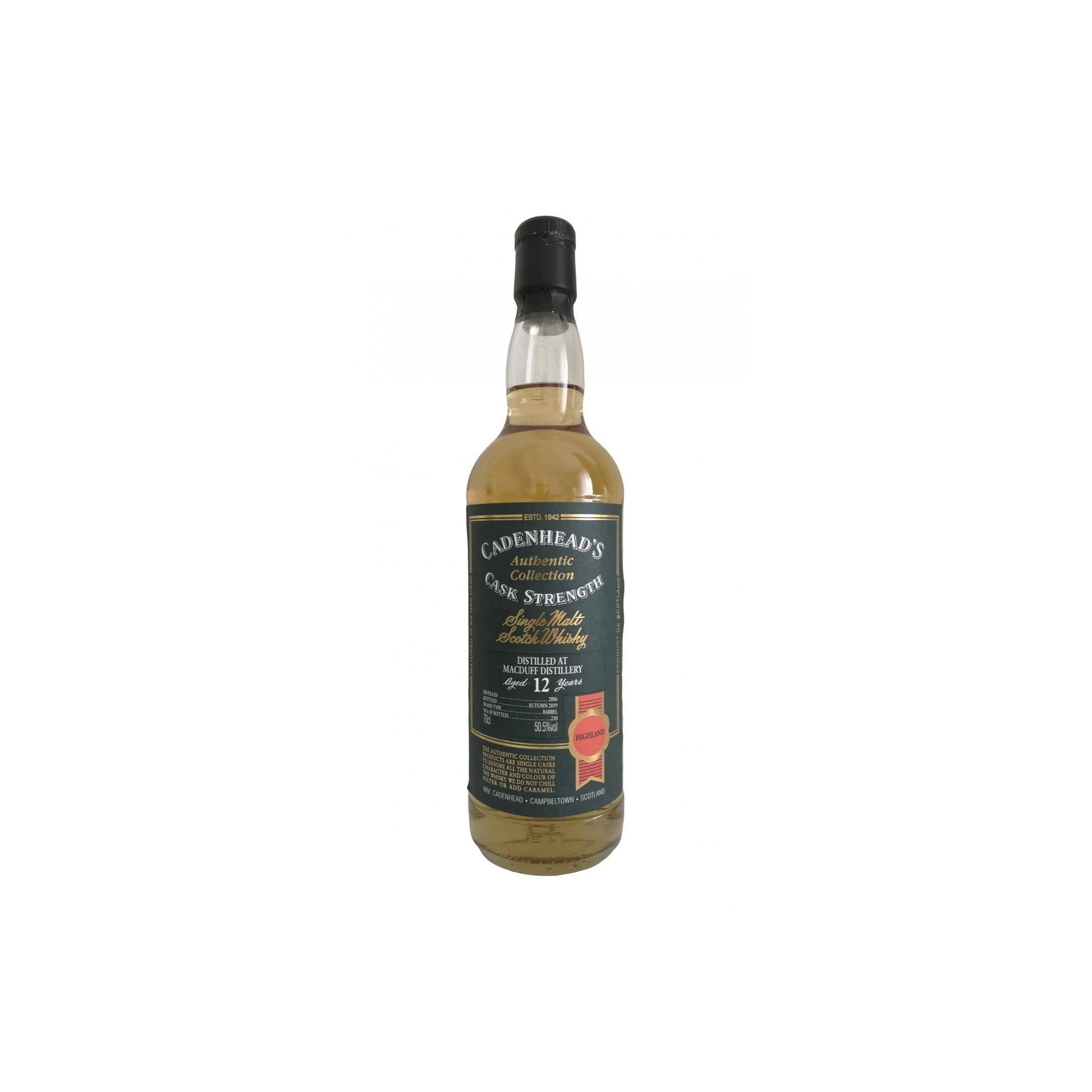 Macduff Authentic Collection 2006 12 Years Single Malt Whisky