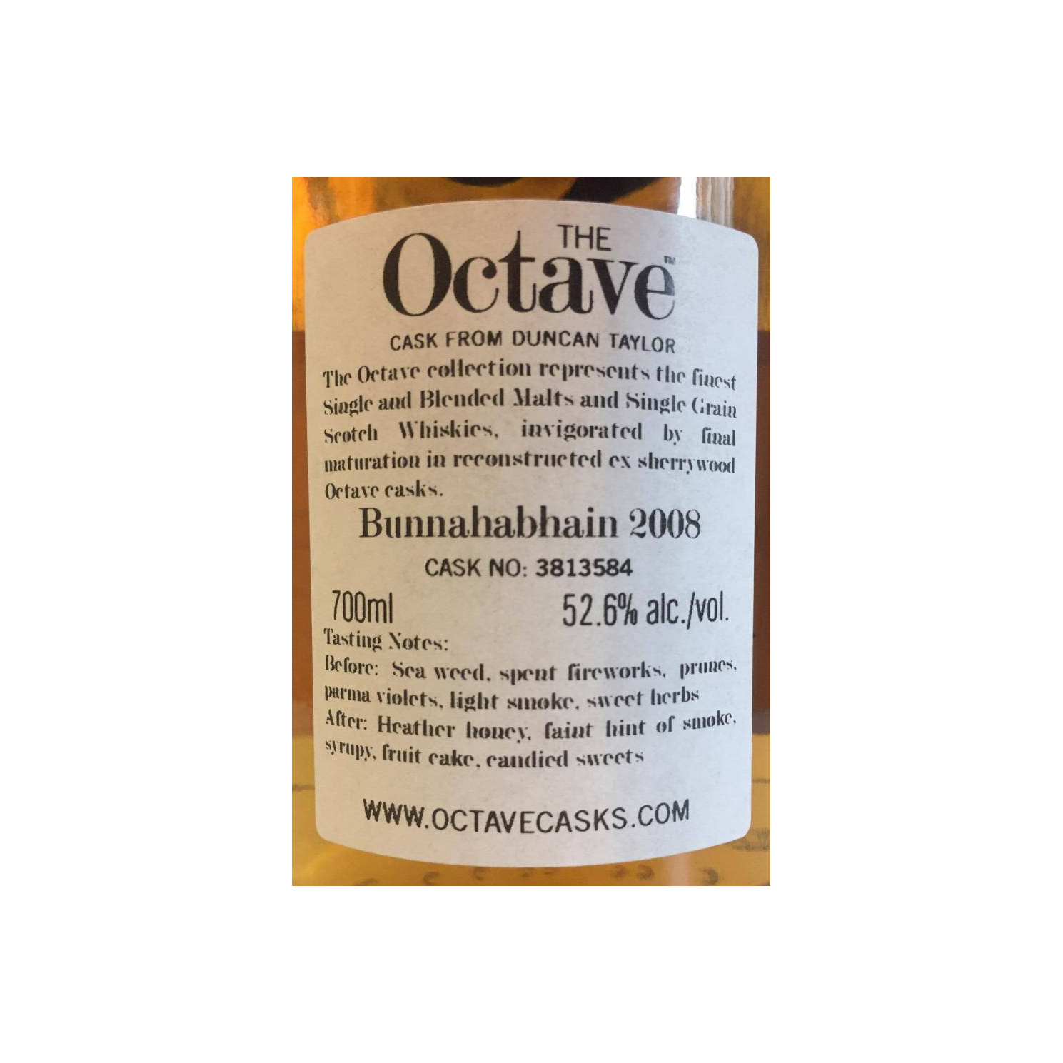 Bunnahabhain The Octave 2008 9 Years Single Malt Whisky 3