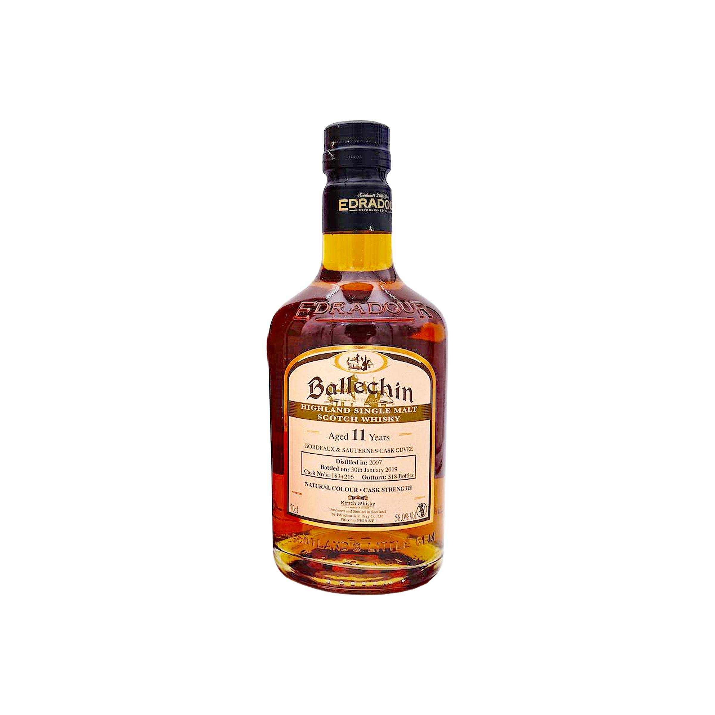 Ballechin 2007 11 Years Single Malt Whisky
