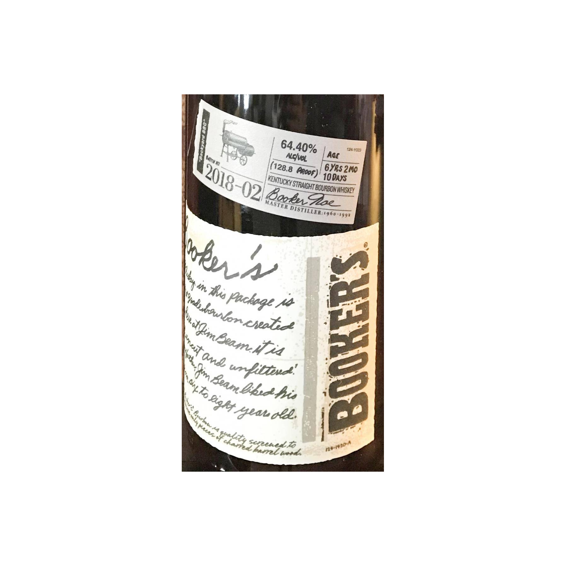 Booker's 2012 6 Years Bourbon Whisky 2