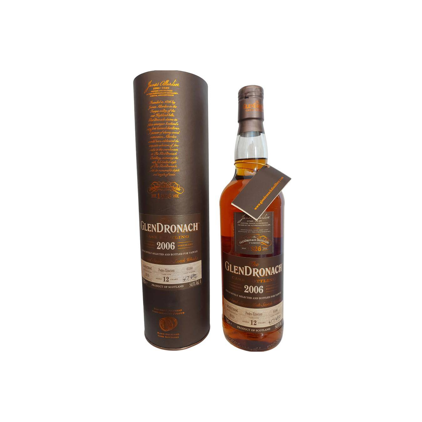 GlenDronach 2006 12 Years Single Malt Whisky