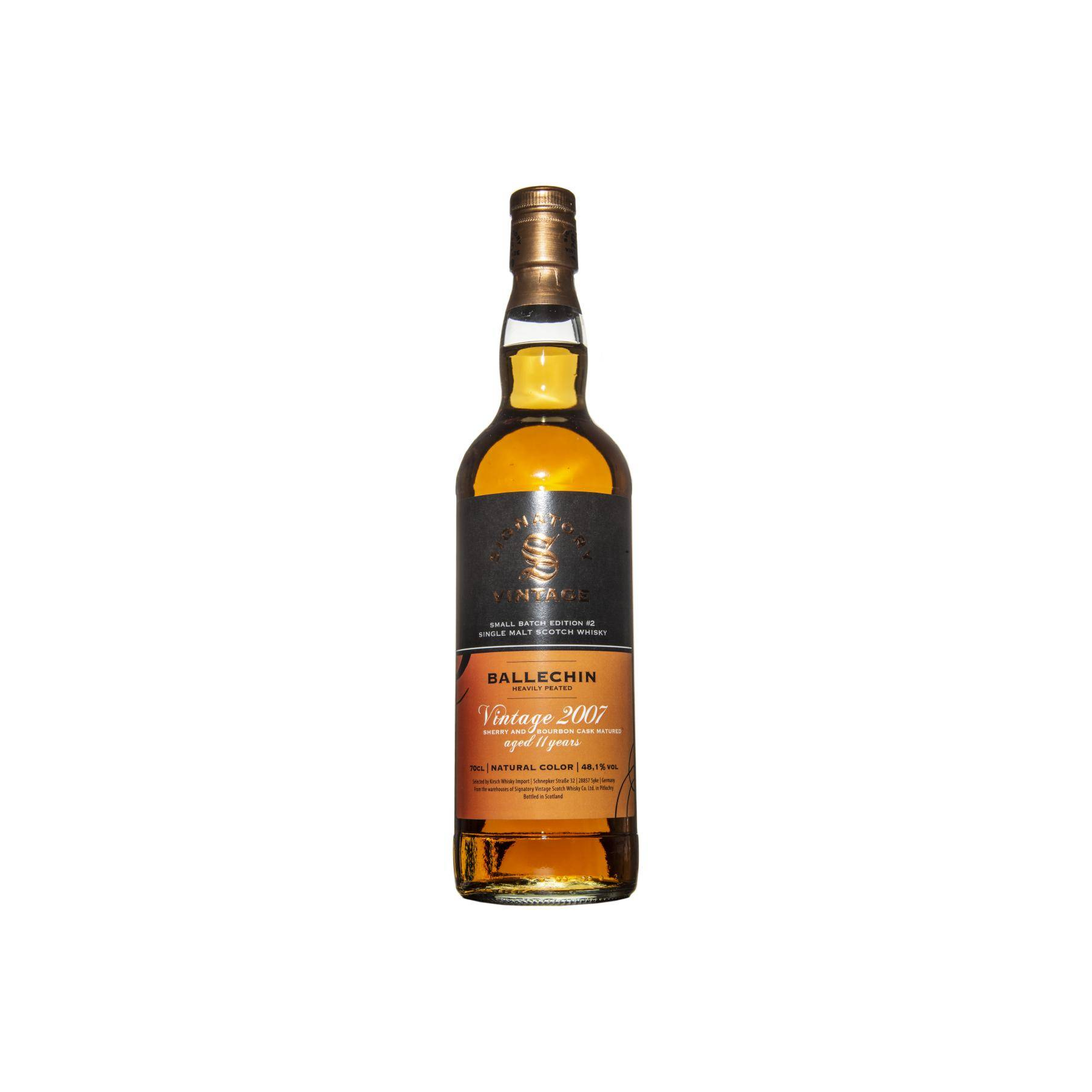 Edradour 2007 11 Years Single Malt Whisky