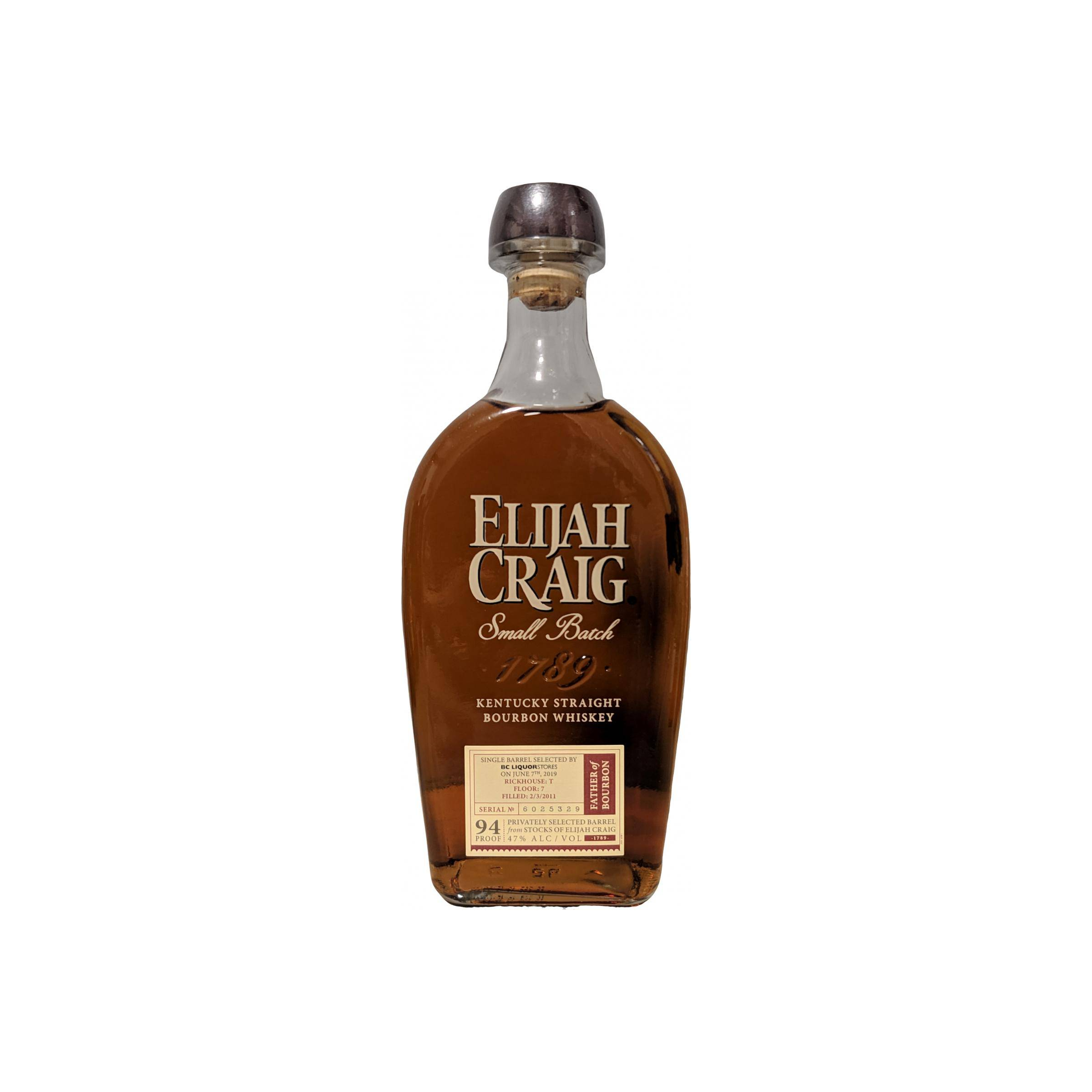 Elijah Craig 2011 8 Years Bourbon Whisky