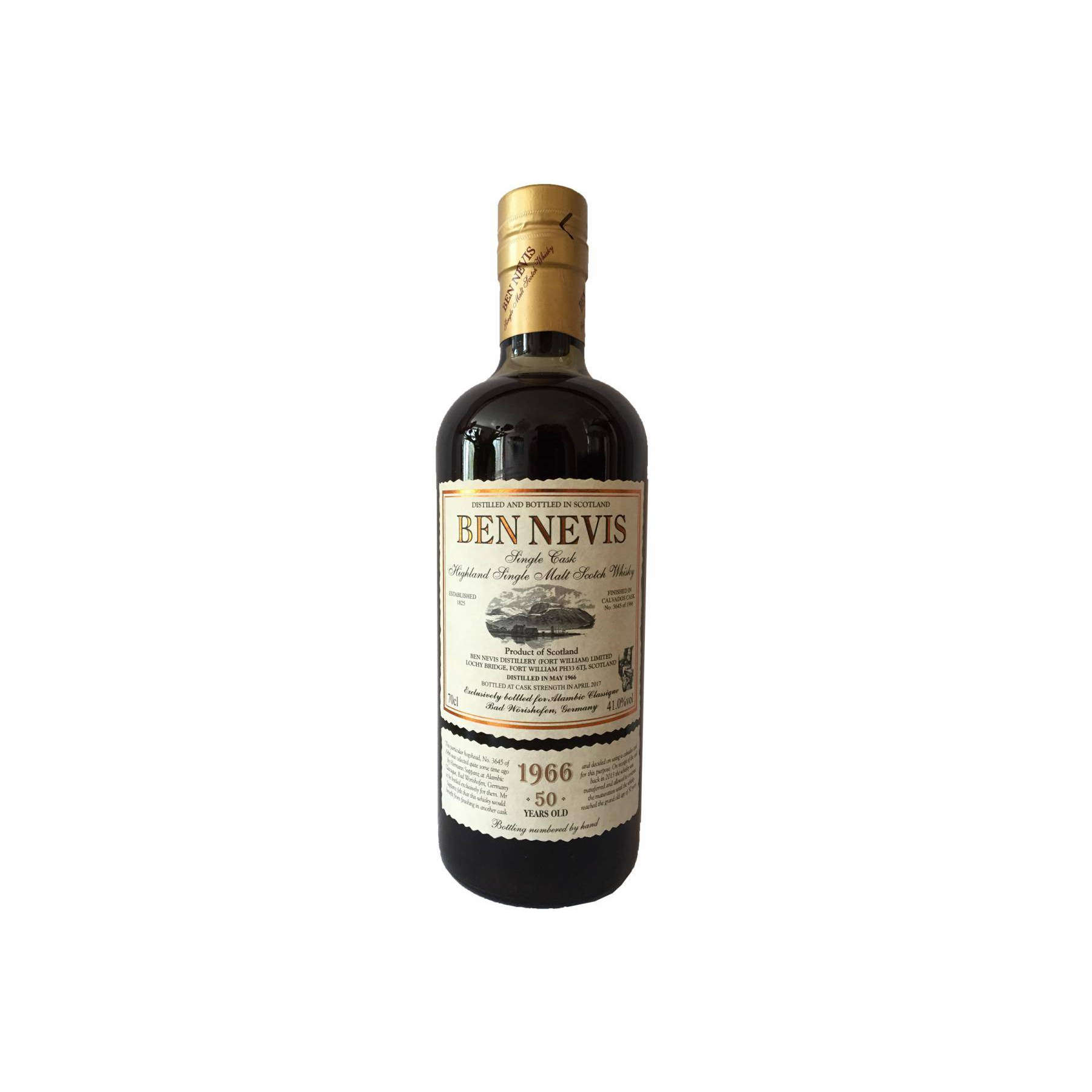 Ben Nevis 1966 50 Years Single Malt Whisky 2