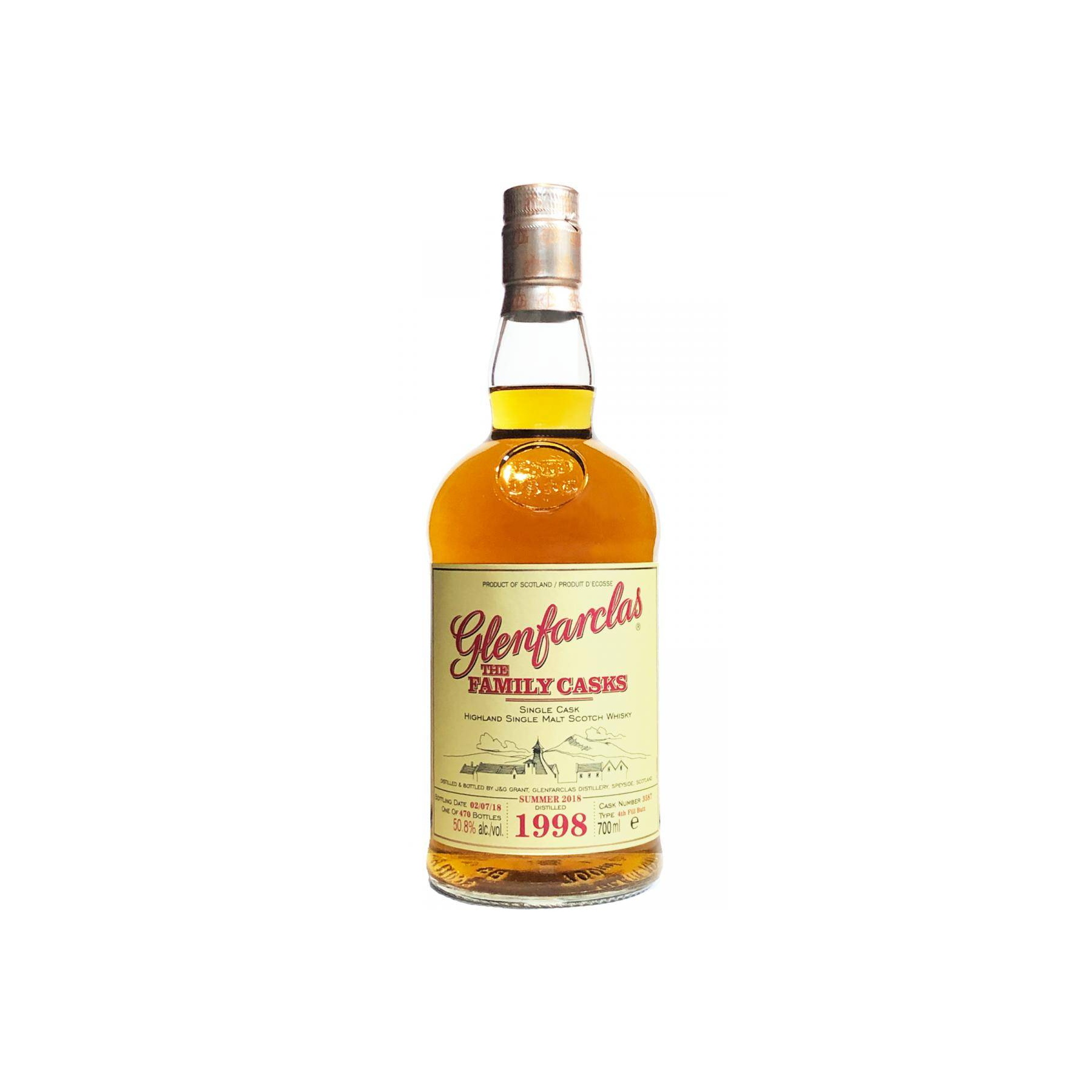 Glenfarclas 1998 20 Years Single Malt Whisky
