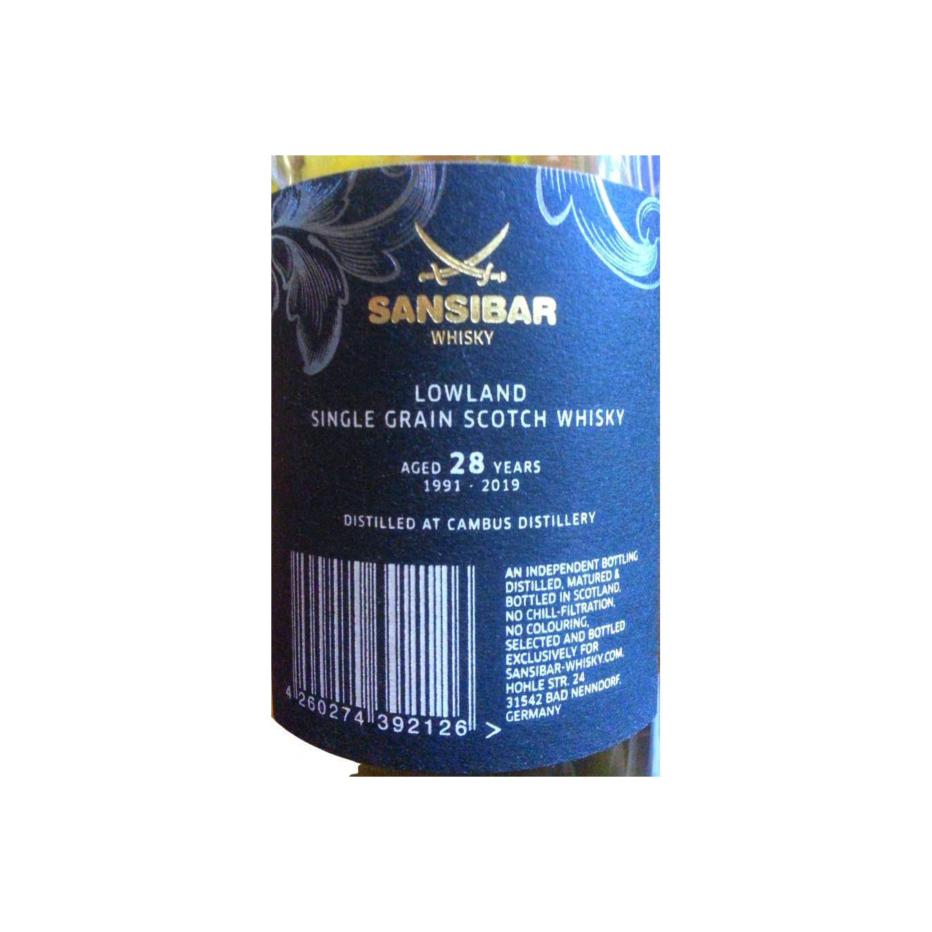 Cambus 1991 28 Years Single Grain Whisky 2