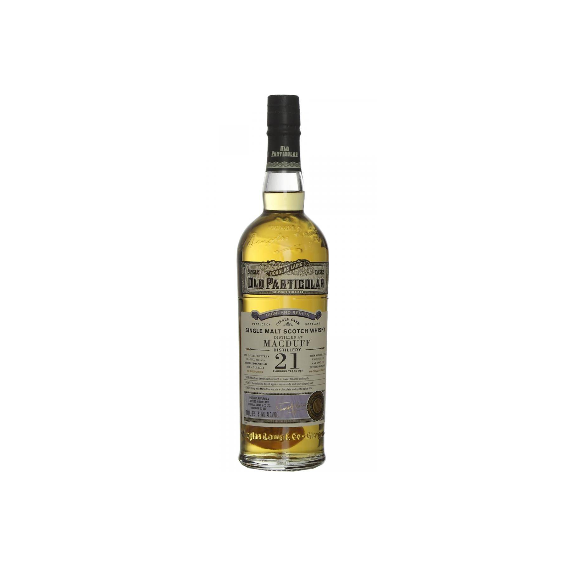 Macduff Old Particular 1997 21 Years Single Malt Whisky