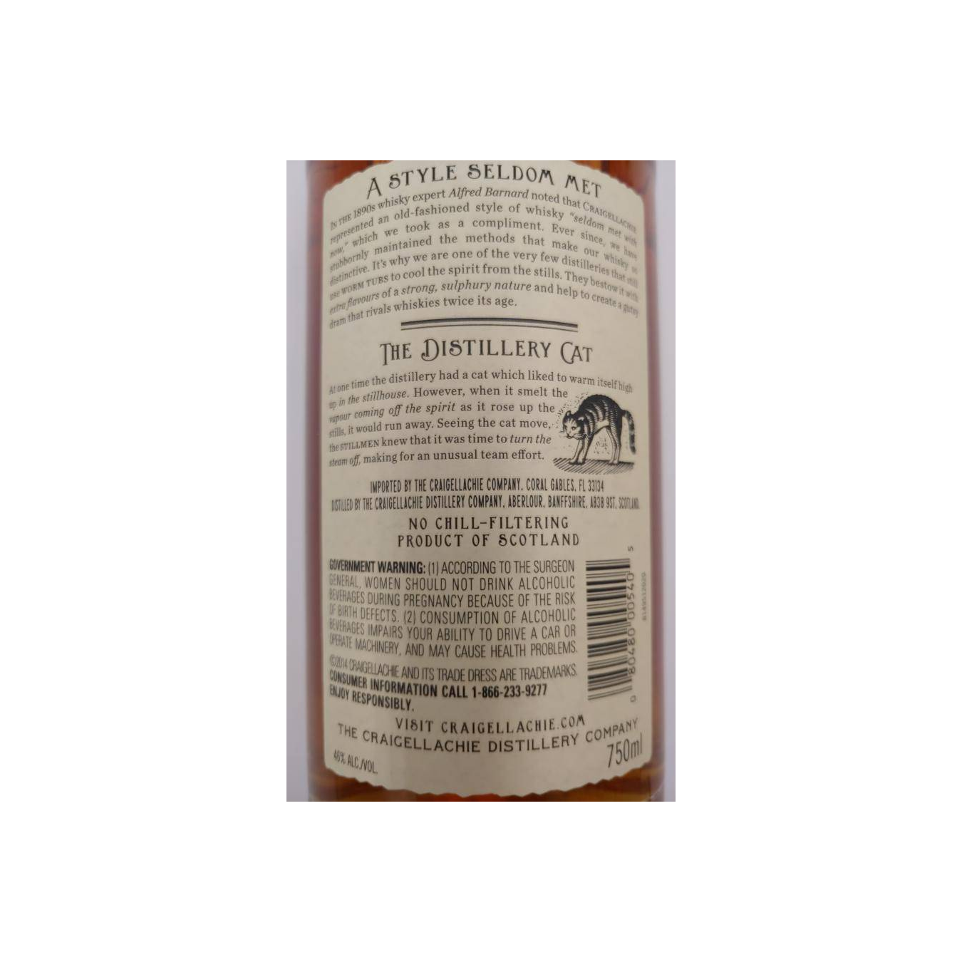 Craigellachie 23 Years Single Malt Whisky 3